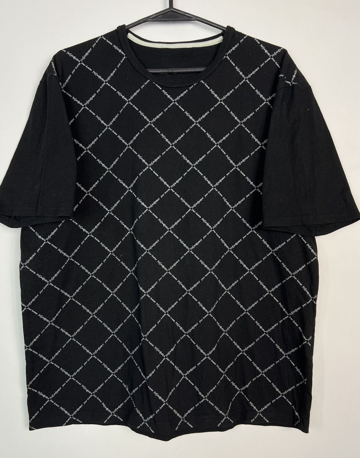 Vintage × Yves Saint Laurent Tshirt Yves Saint Laurent YSL Multi Logo Size US L / EU 52-54 / 3 - 2 Thumbnail