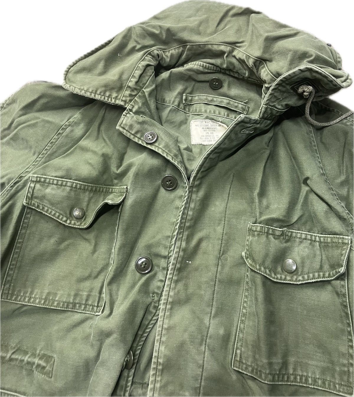 Vintage 60’s Og 107 Air Force Jacket Wind resistant Size US M / EU 48-50 / 2 - 2 Thumbnail