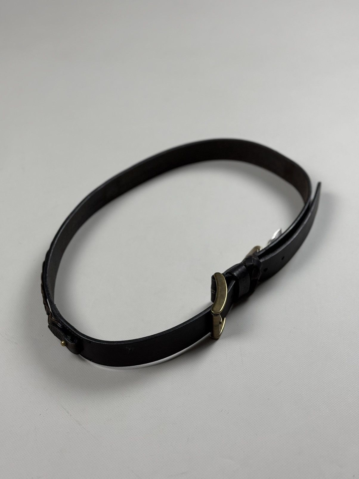 Diesel Diesel Vintage Leather Y2K Western Belt Size 95 Cm / 38 In Size 38 - 16 Thumbnail