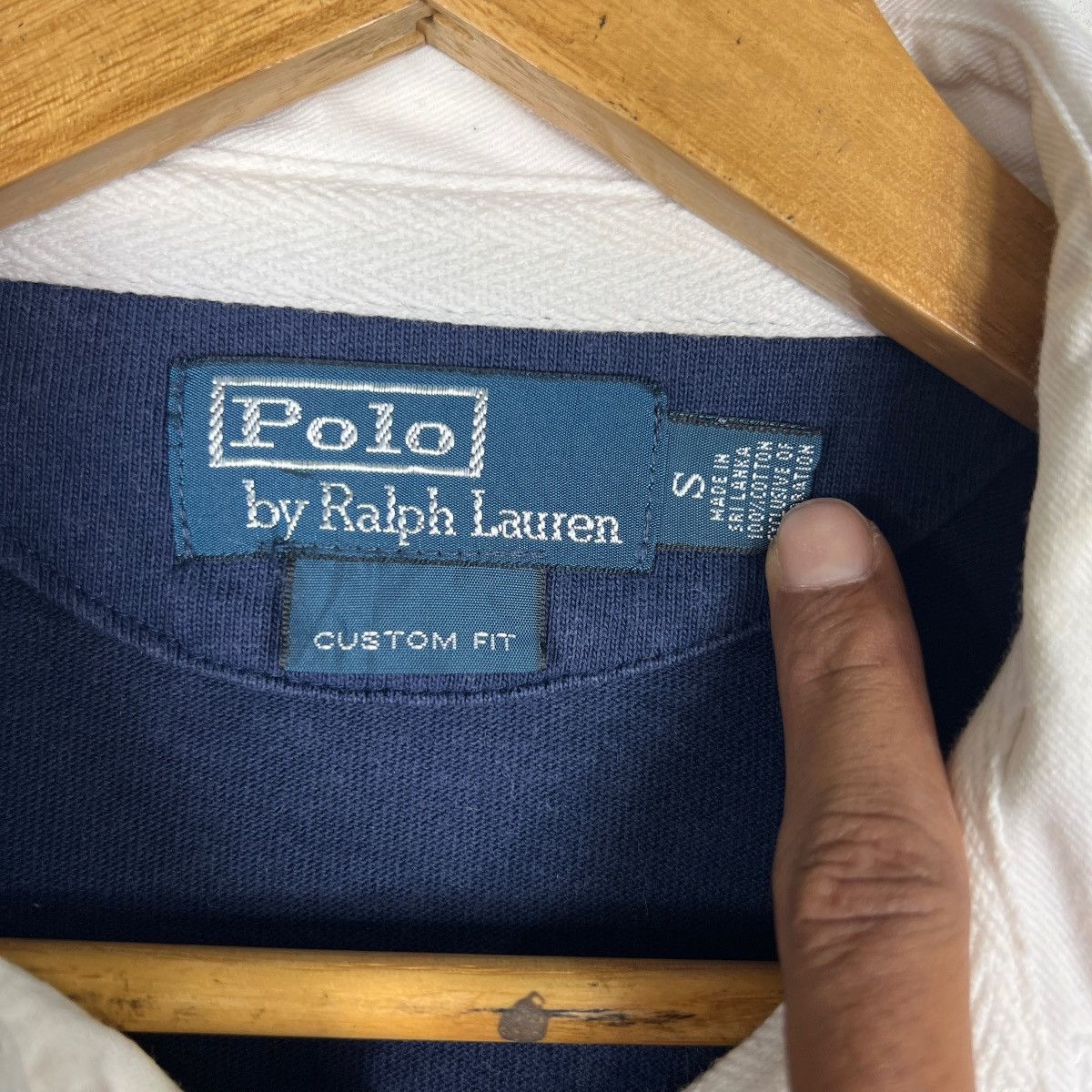 Polo Ralph Lauren Vintage Polo Rugby Long Sleeve Polo Size US S / EU 44-46 / 1 - 7 Thumbnail
