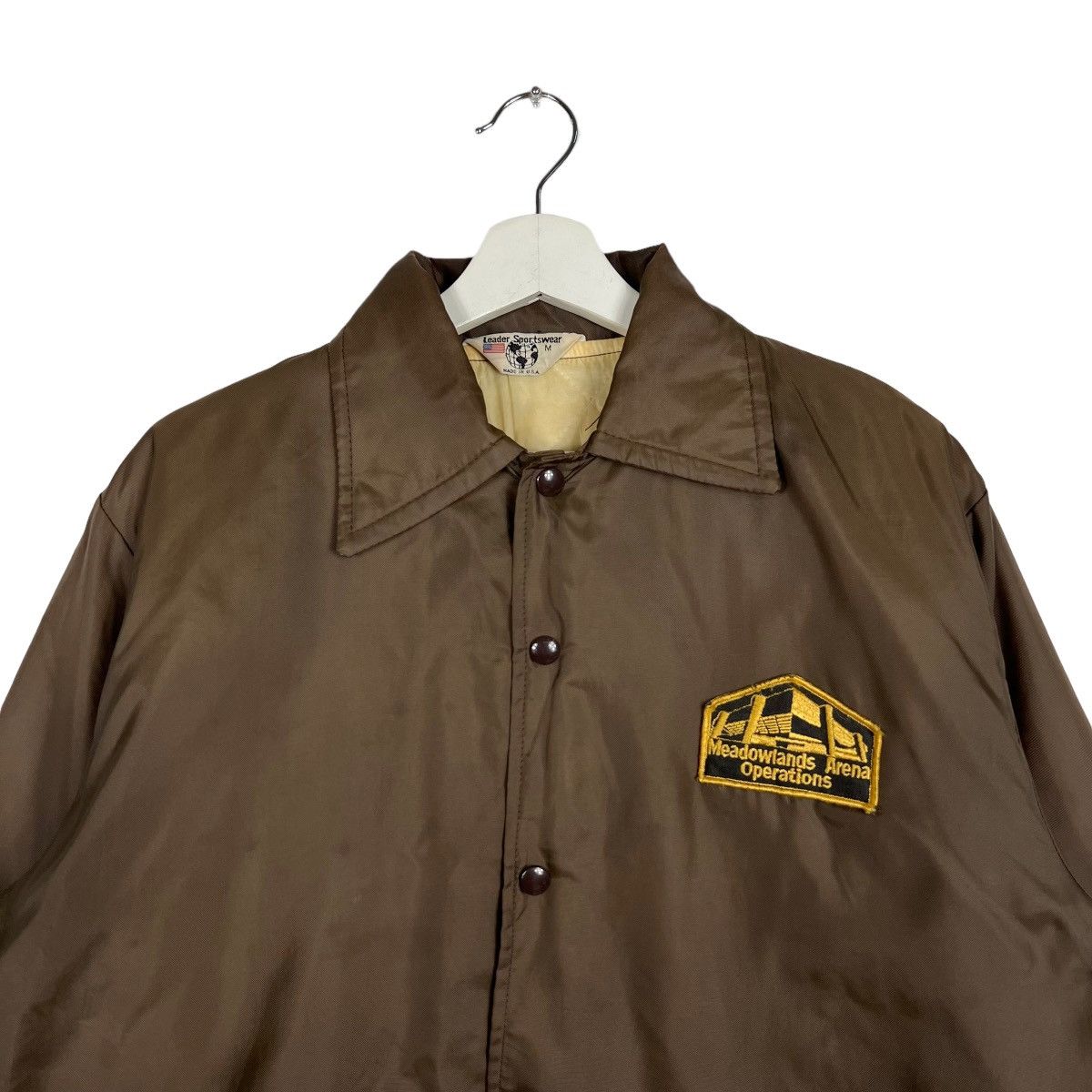 Vintage 🔥 VINTAGE LEADER SPORTWEAR MEADOWLANDS ARENA OPERATIONS Size US M / EU 48-50 / 2 - 3 Thumbnail