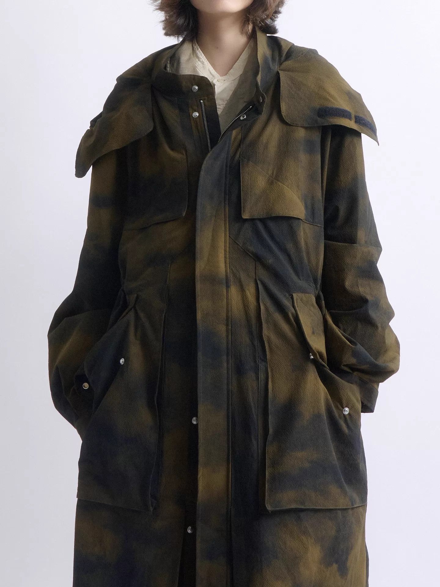 A-COLD-WALL* A-COLD-WALL tech long parka smoky camo cloud Size L Size US L / EU 52-54 / 3 - 7 Thumbnail