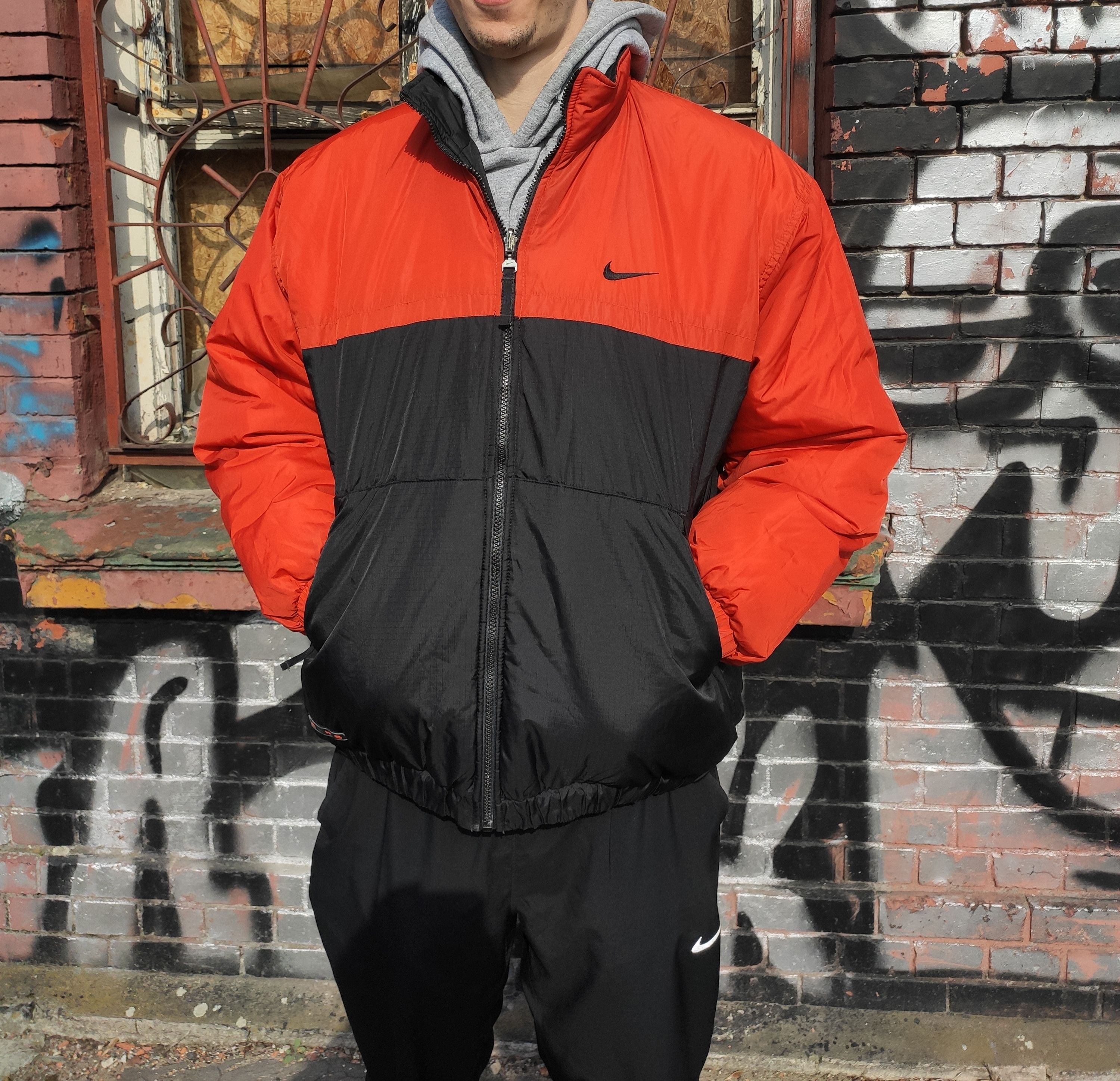 Nike × Vintage Nike Reversible Vintage Down Jacket Size US M / EU 48-50 / 2 - 1 Thumbnail