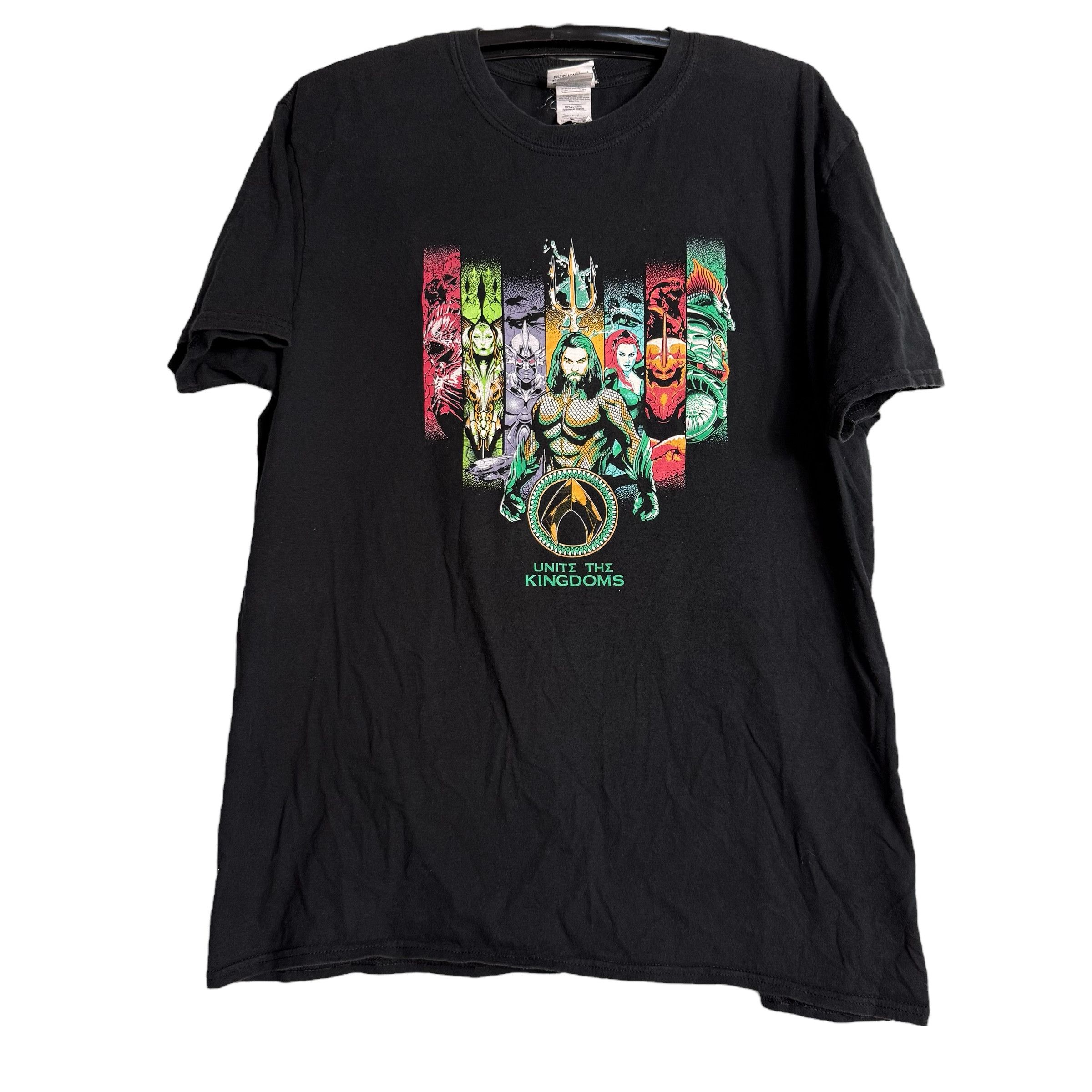 DC Comics 🔥RARE🔥Aquaman Unite The Kingdoms DC Comics T-shirt Size US XL / EU 56 / 4 - 1 Thumbnail
