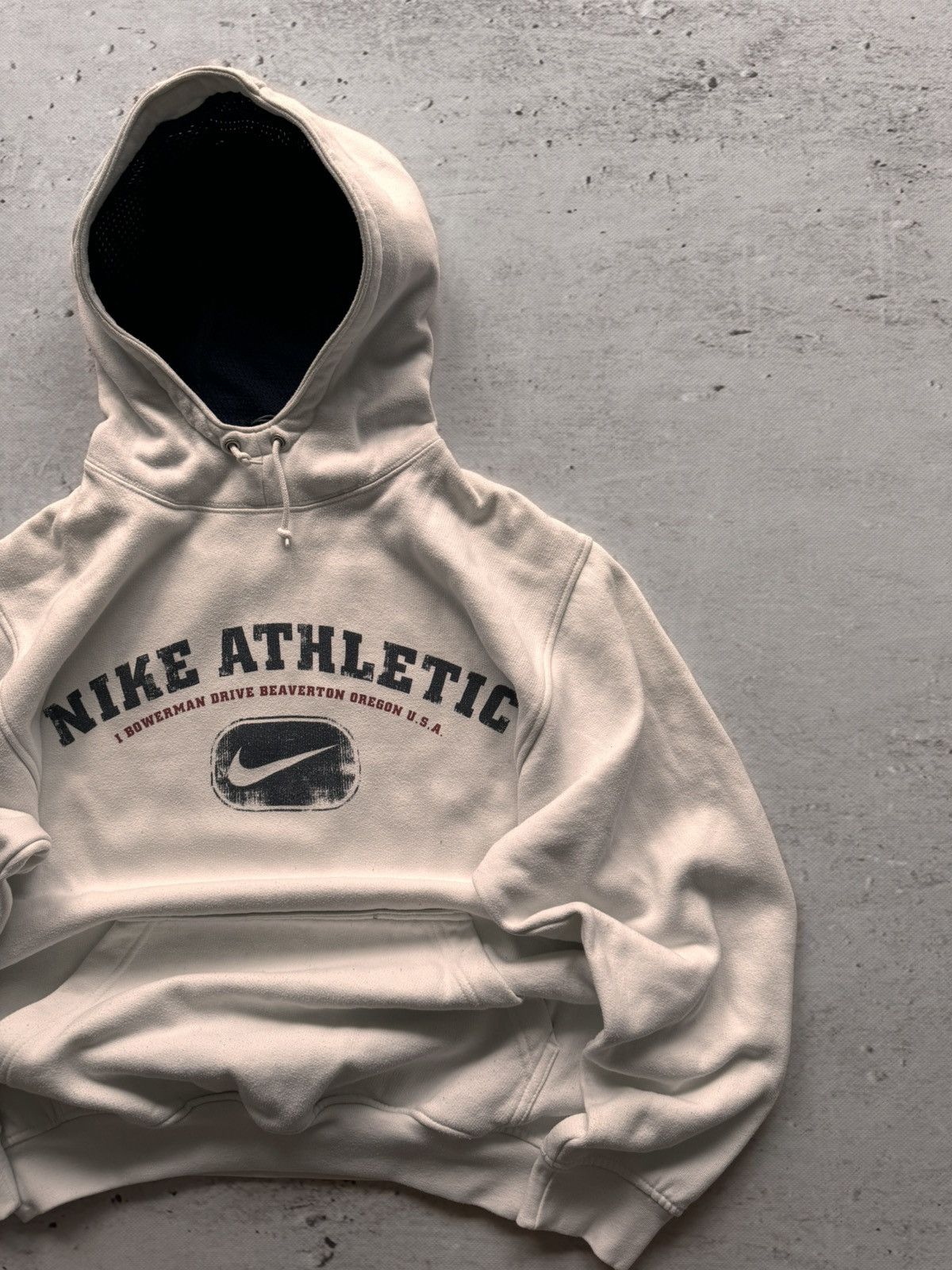 Nike × Vintage NIKE VINTAGE CENTER LOGO OVERSIZE BOXY HOODIE Size US S / EU 44-46 / 1 - 3 Thumbnail