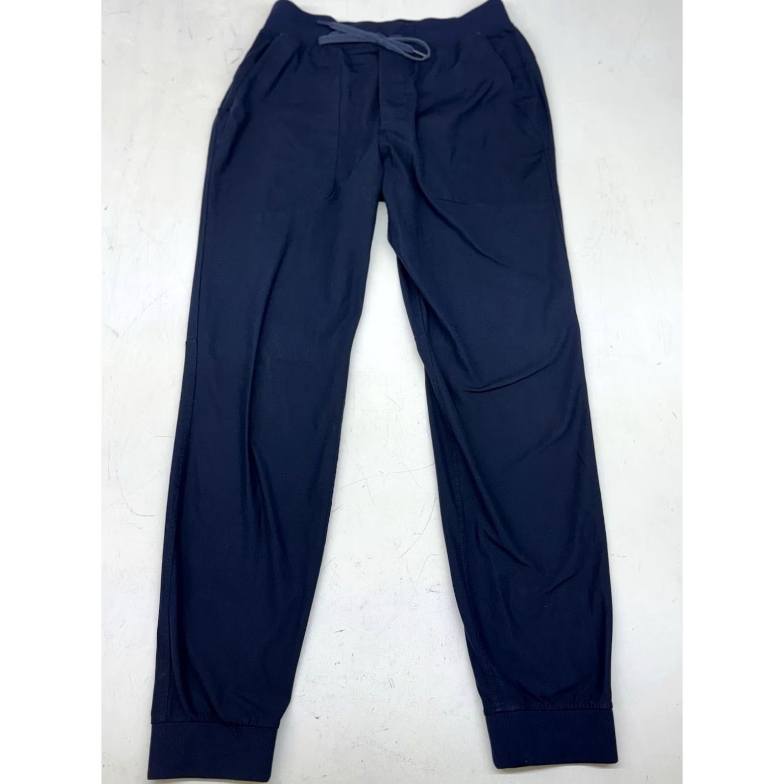 Lululemon Lululemon ABC Warpstreme Jogger Sweat Pants True Navy 30” Inseam Men M Athletic Jogger Series ABC Warpstreme Jeans? Size US 31 - 2 Thumbnail