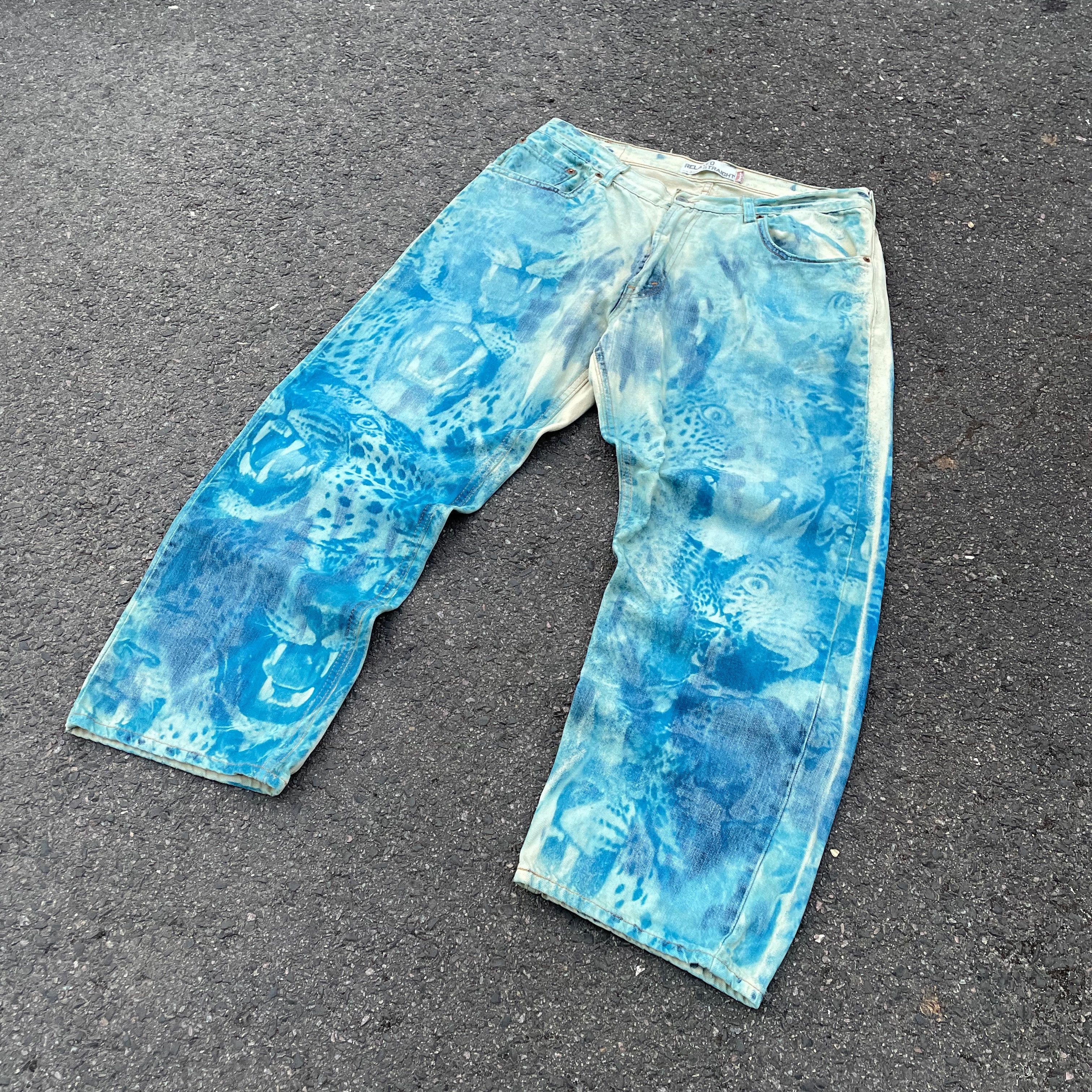 Levi's Custom Levi’s Jeans Japanese style Denim Opium Y2K Pants Size US 36 / EU 52 - 10 Thumbnail