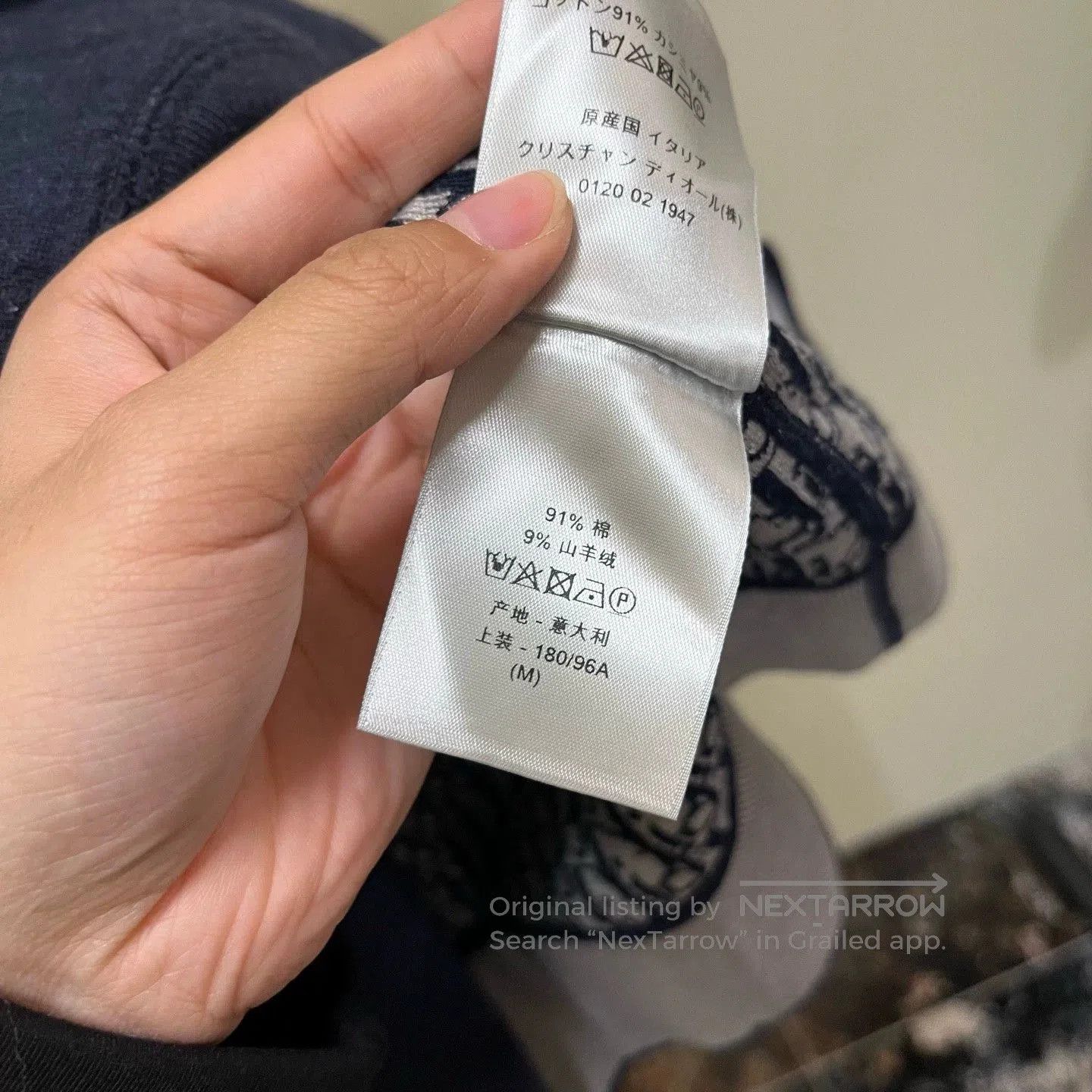 Dior dior blue hooded logo sweatshirt jacket. Size US M / EU 48-50 / 2 - 8 Thumbnail