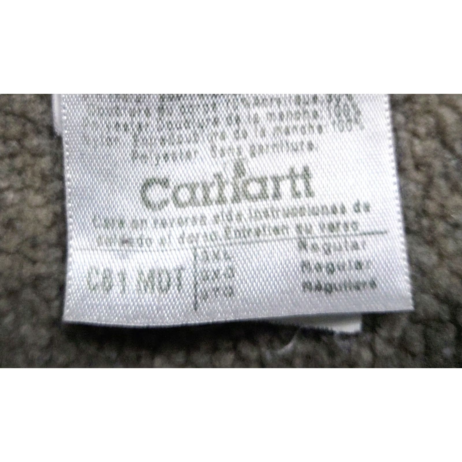 Carhartt VTG Carhartt Ridge Coat Sandstone Lined Navy Blue 3XL Jacket C61 MDT Winter Workwear Mens Size US XXL / EU 58 / 5 - 7 Thumbnail
