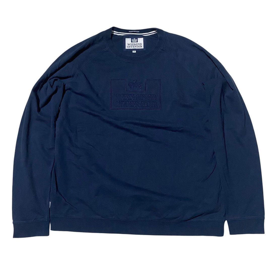 Weekend Offender Weekend offender sable navy crewneck Size US XL / EU 56 / 4 - 1 Thumbnail