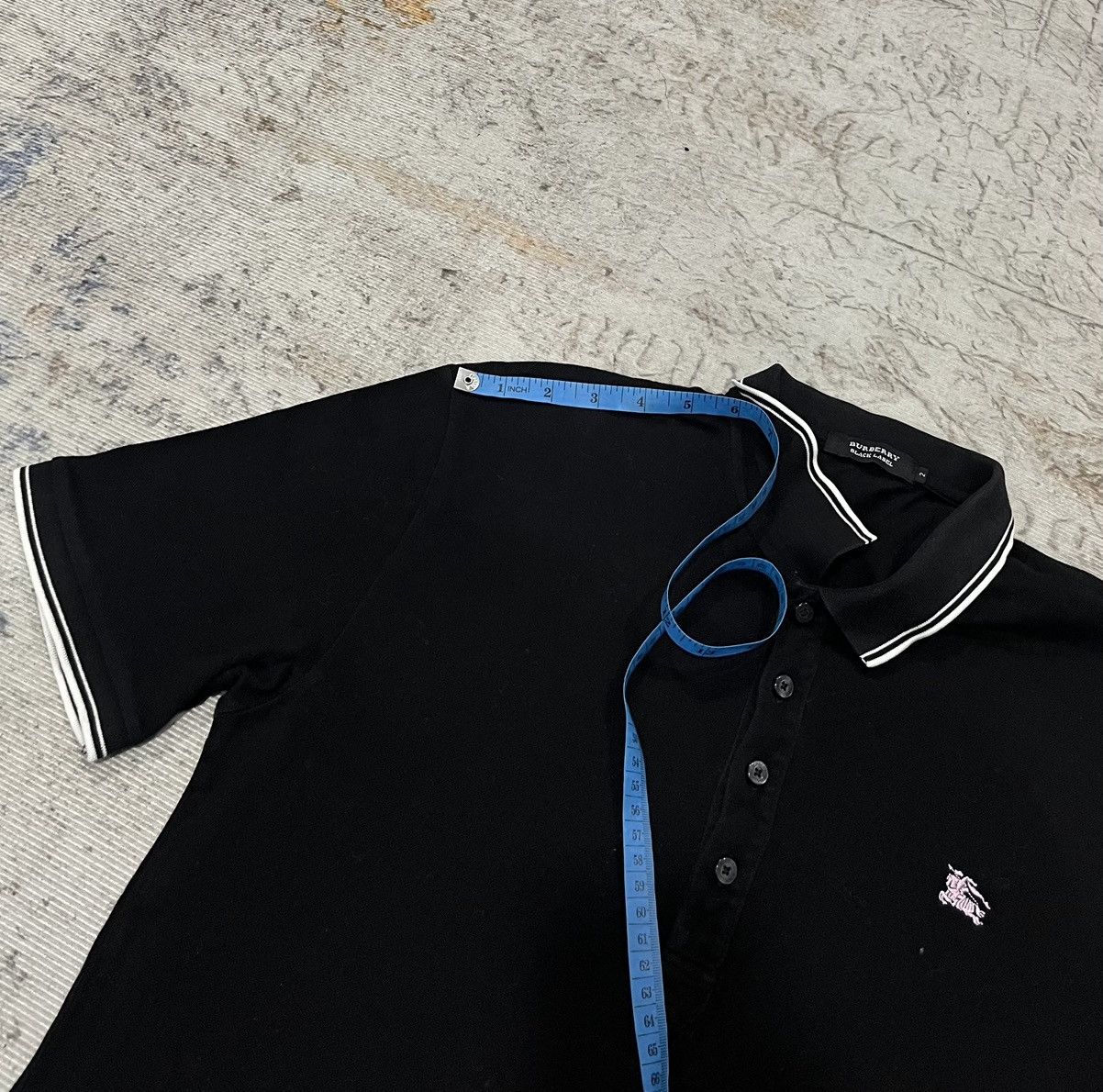 Burberry 🛎️Need gone🛎️ Burberry Black Label Twin Tipped Polo Shirt Size US M / EU 48-50 / 2 - 9 Thumbnail