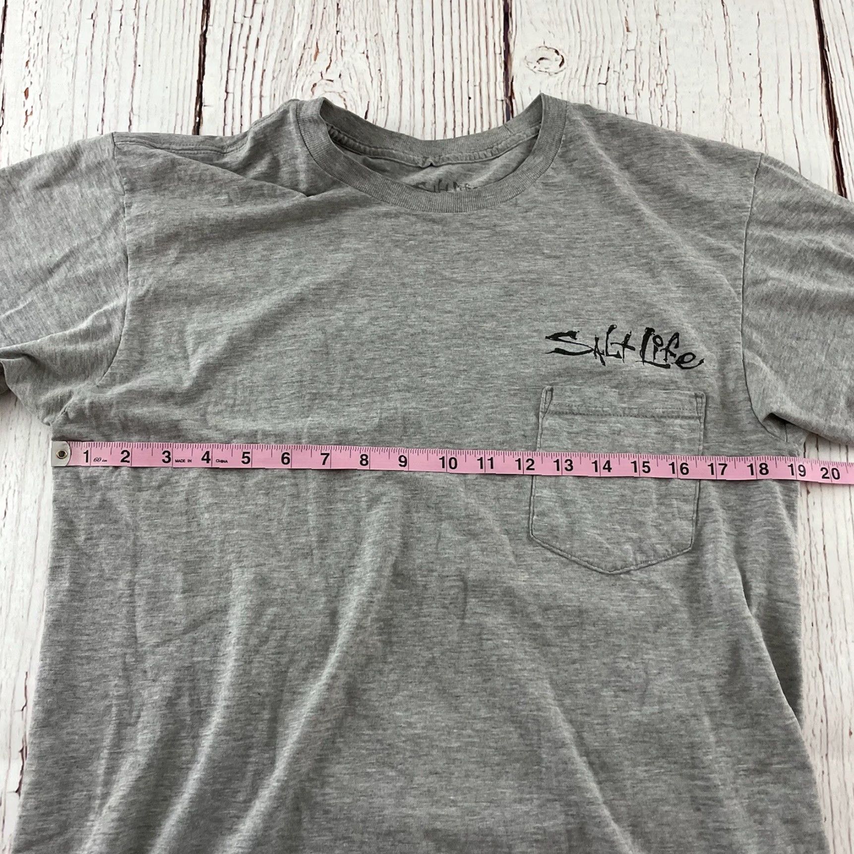 Vintage Salt Life Hook Line & Sinker Short Sleeve T Shirt Men M Gray Shirt Mens Salt Life Hook Line & Sinker Short Sleeve T Shirt Gray M Size US M / EU 48-50 / 2 - 4 Thumbnail