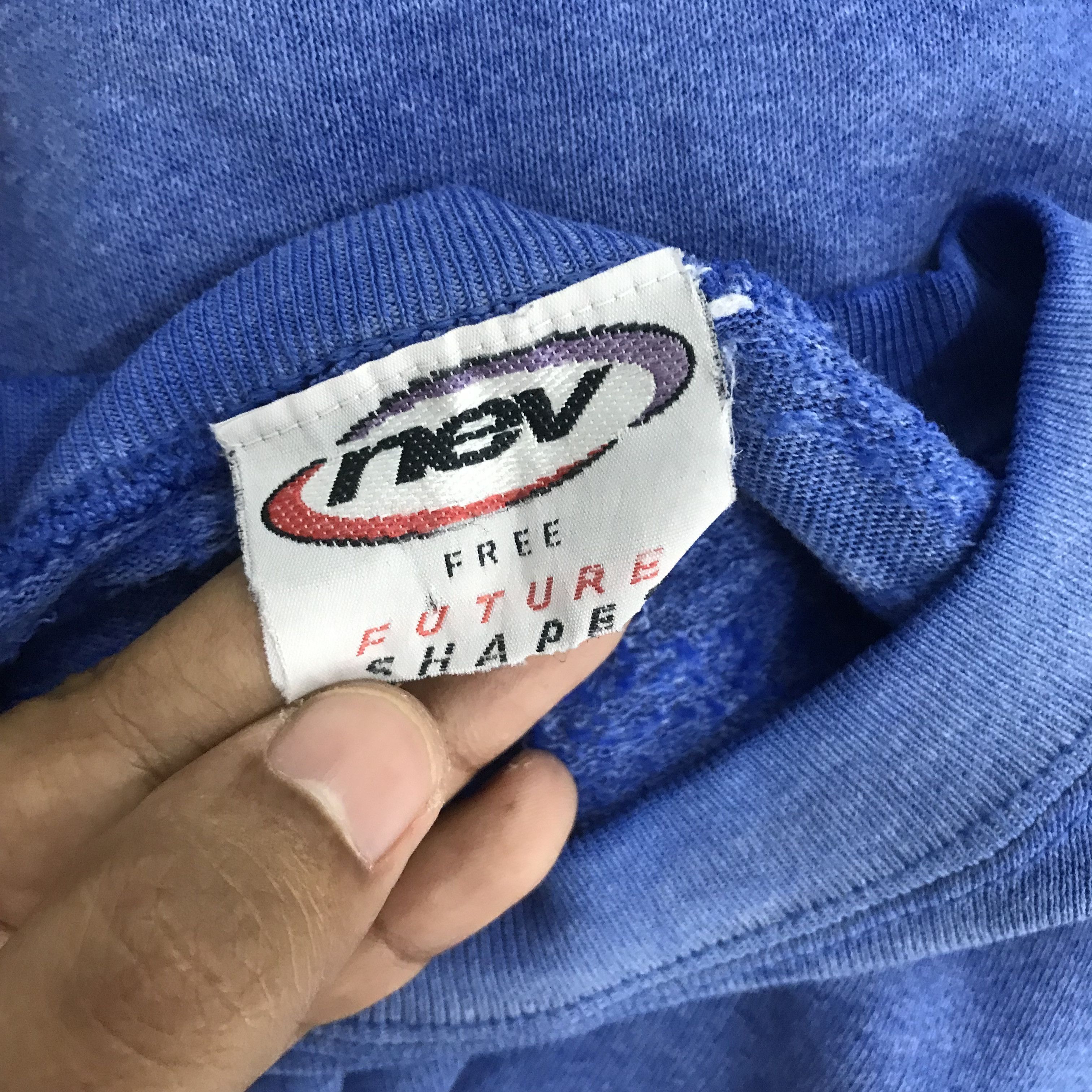 Vintage vintage blue sweatshirt -578 Size US L / EU 52-54 / 3 - 8 Thumbnail