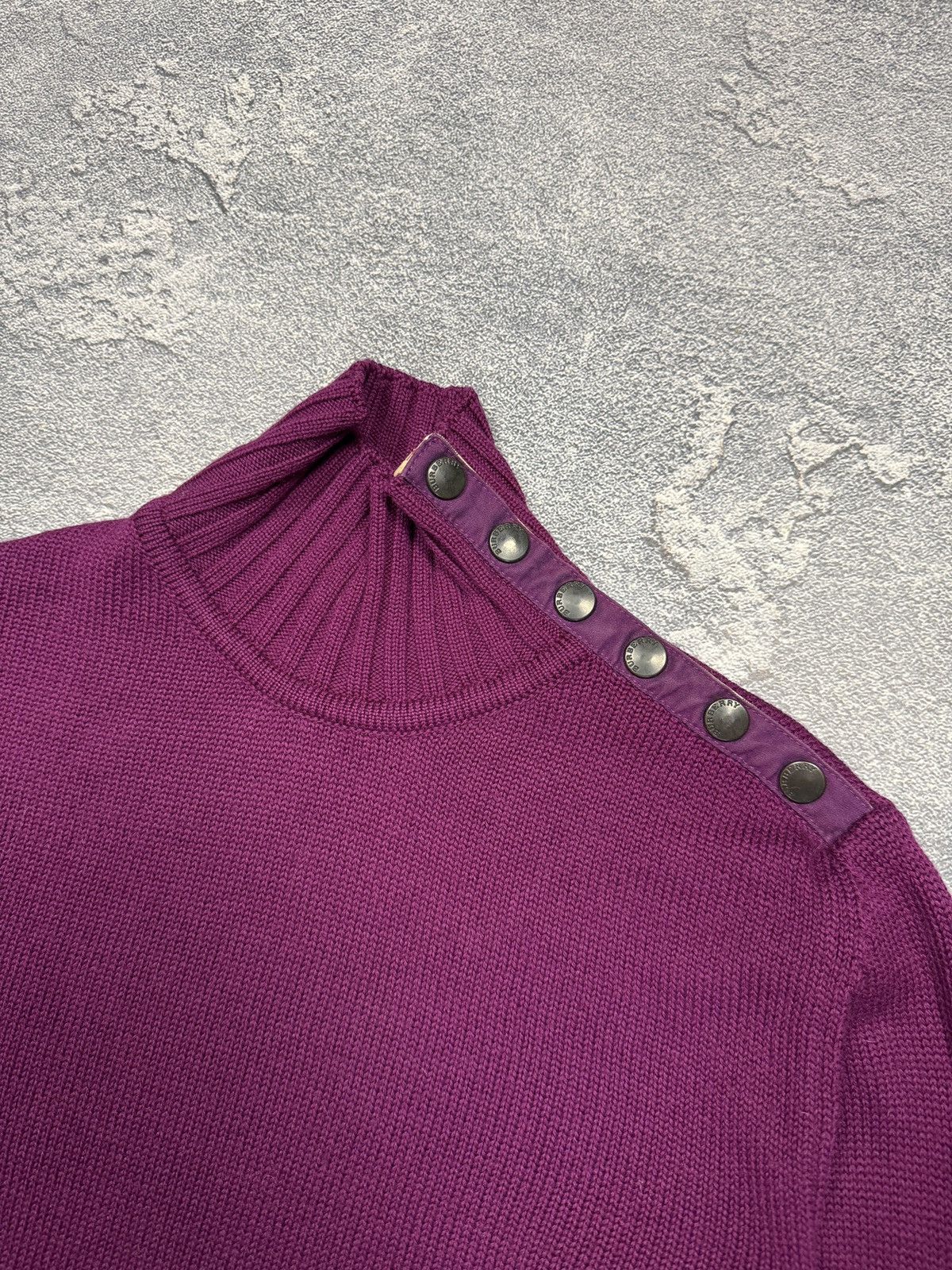 Burberry Burberry Wool Cashmere Knit Sweater cardigan Size L / US 10 / IT 46 - 8 Thumbnail