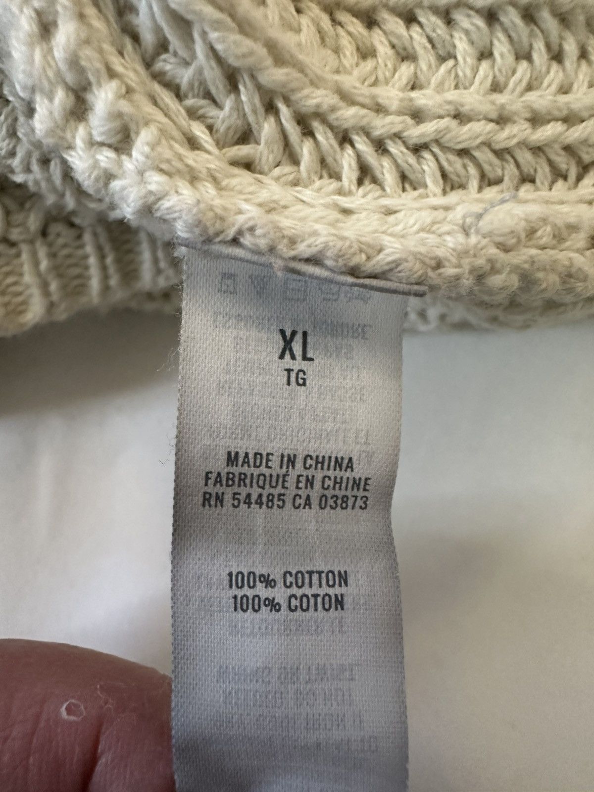 Aries Aerie Oversized Extra Large Ribbed Long Bell Sleeve crewneck Size XL / US 12-14 / IT 48-50 - 6 Thumbnail