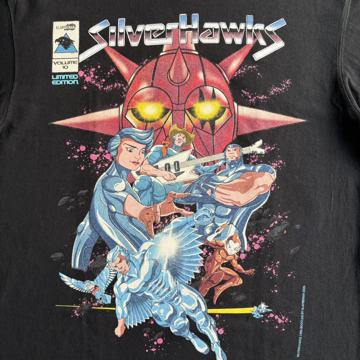 Anime Anime Superhero Silverhawks Shirt Comic Cover Size US XL / EU 56 / 4 - 2 Thumbnail