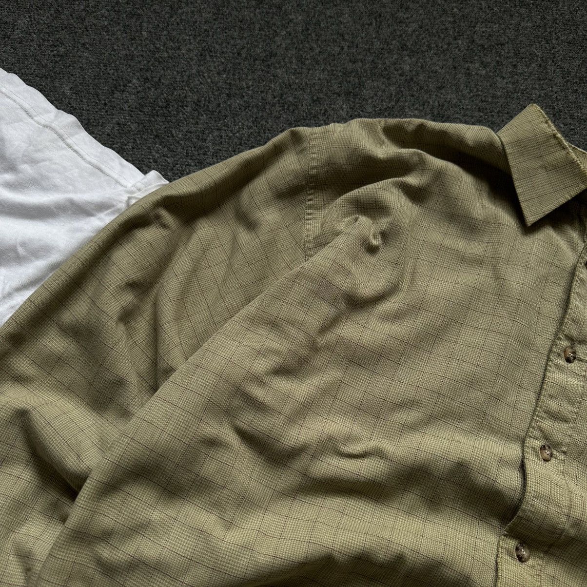 If Six Was Nine VTG Mans Checked Shirt Bonart Fleece Distressed Size XL 00s Size US XL / EU 56 / 4 - 5 Thumbnail
