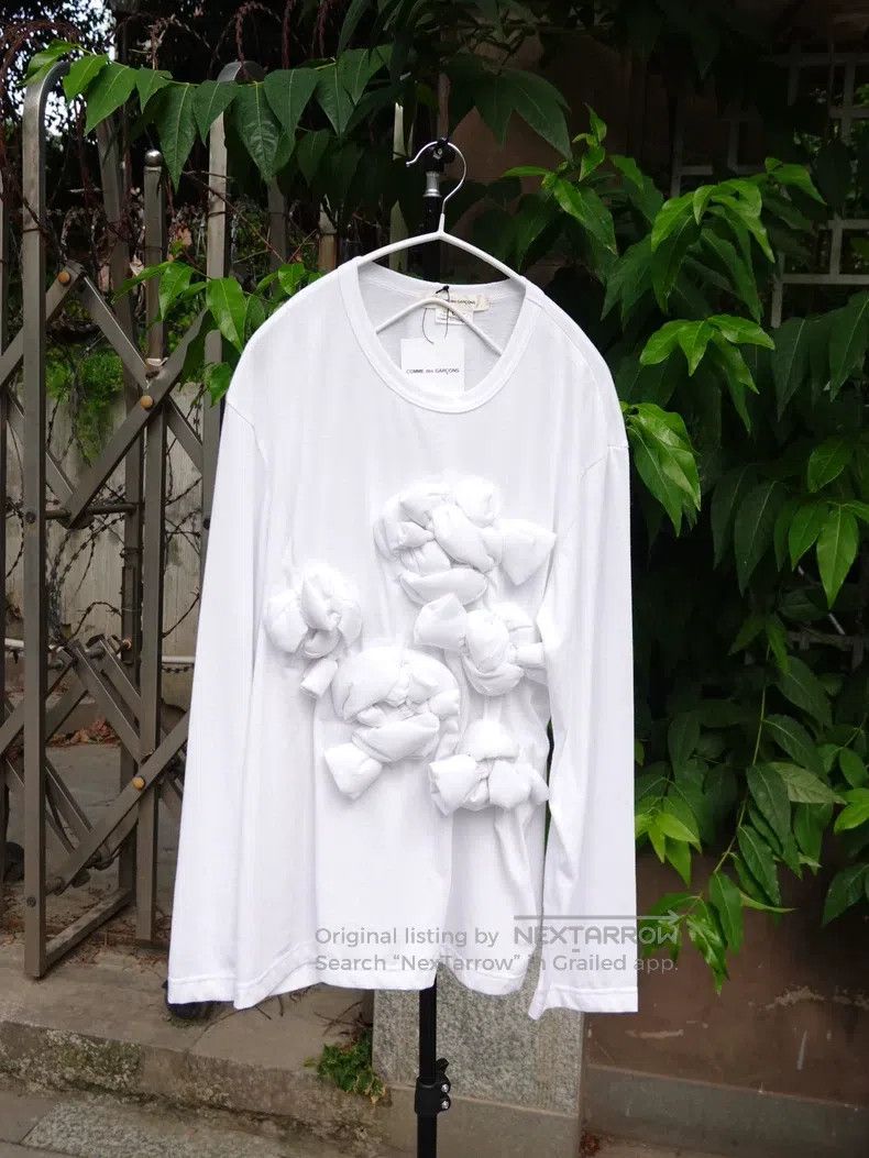 Comme des Garcons Comme Des Garcons Long-Sleeved Rope-Tied Top Size L / US 10 / IT 46 - 2 Thumbnail