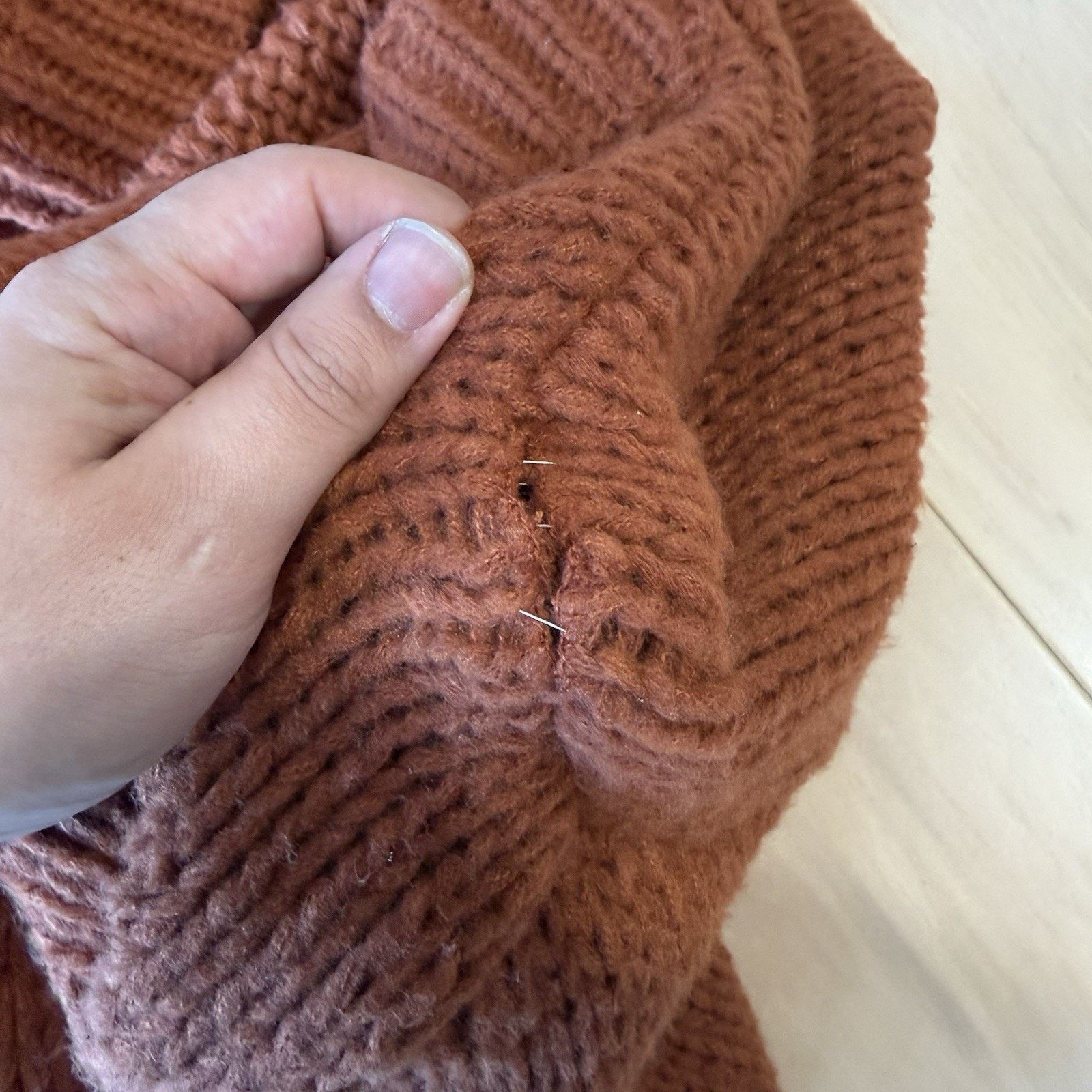 Anthropologie Maeve Anthropologie Chunky 3D Flower Sweater Women's OSFA Size ONE SIZE - 9 Thumbnail