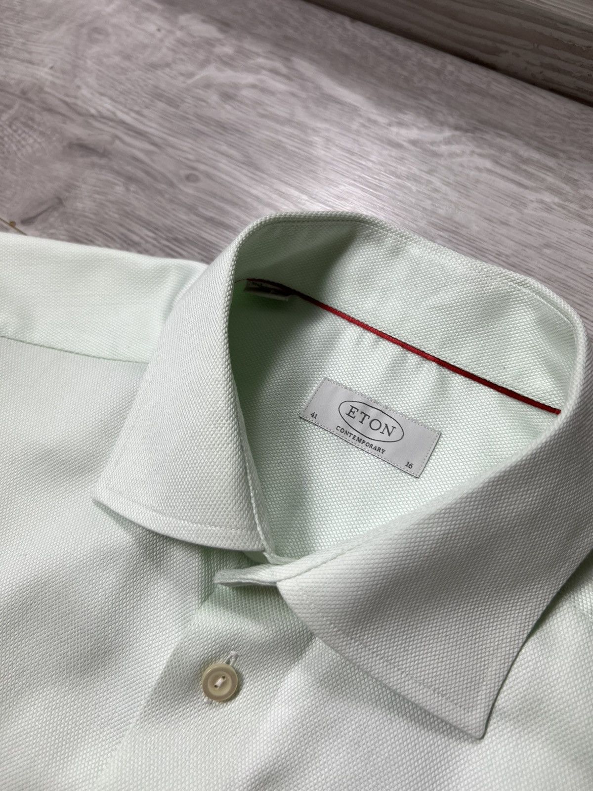 Eton Eton Button Up Long Sleeve Men’s Shirt Size L Size US L / EU 52-54 / 3 - 5 Thumbnail