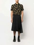 Vivienne Westwood o1y0525 Patterned Shirt in Black/Yellow Size US M / EU 48-50 / 2 - 5 Thumbnail