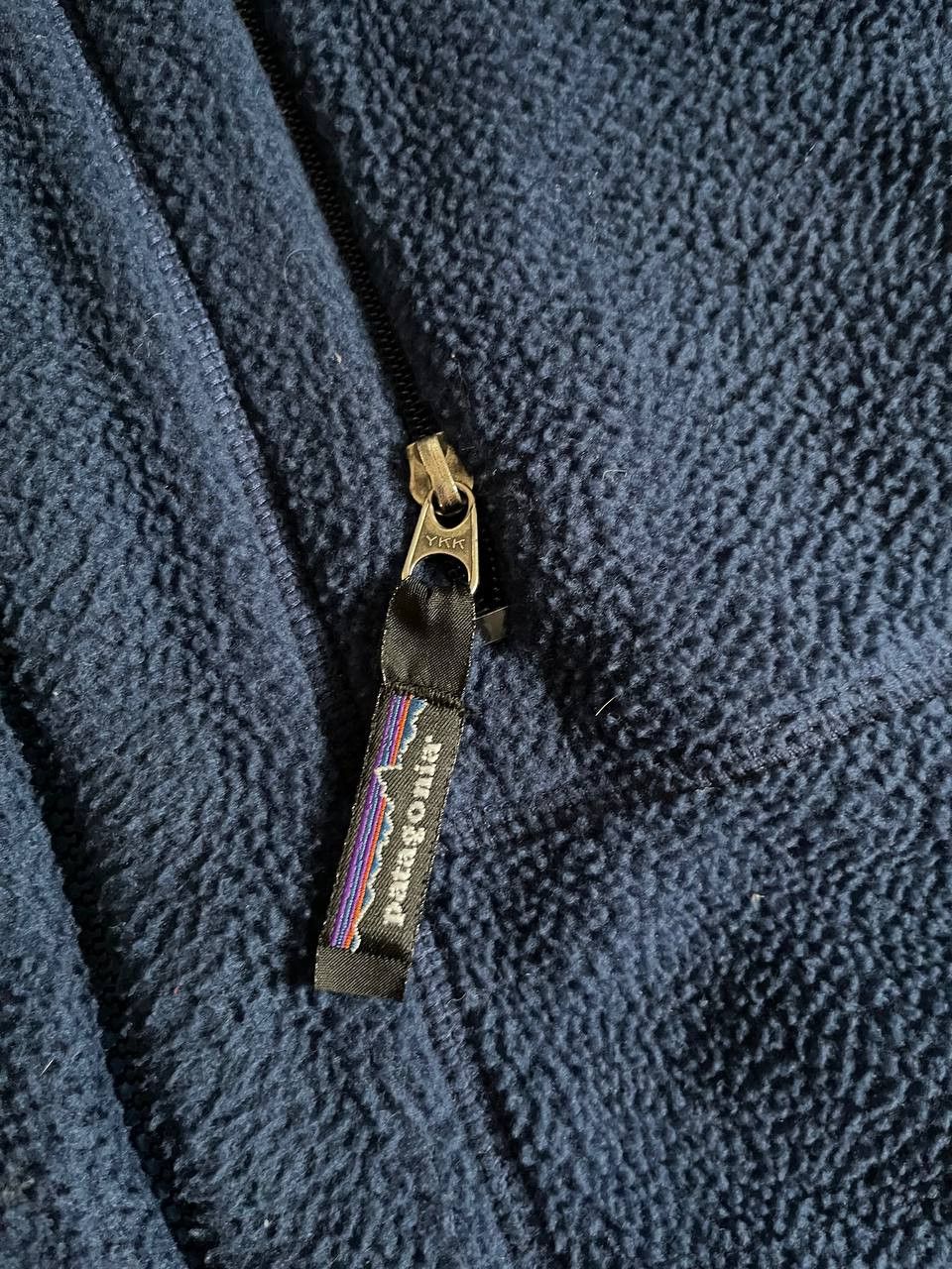 Patagonia × Vintage Vintage Patagonia Synchilla Fleece Jacket Zipper Sz L Size US L / EU 52-54 / 3 - 21 Thumbnail
