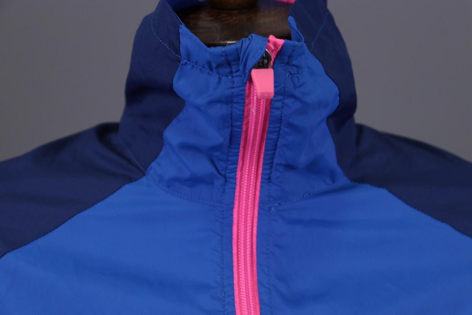 Designer Kari Traa Blue Collorblock Full Zip Waterproof Jacket SzXS Size XS / US 0-2 / IT 36-38 - 6 Thumbnail