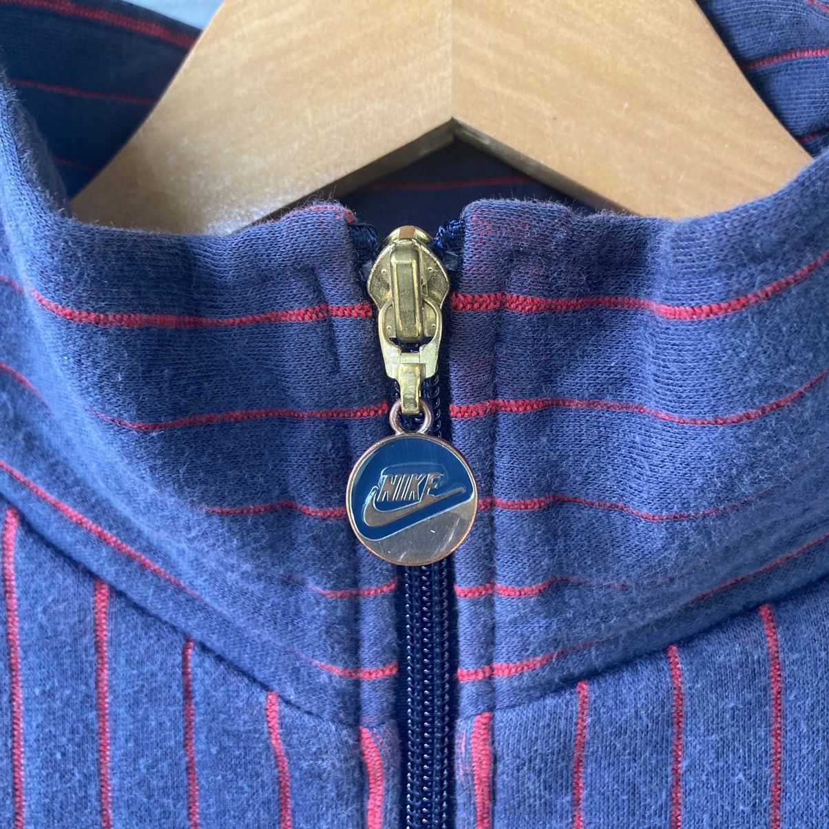 Nike Y2K Nike Blue Stripes Track Jacket Size US L / EU 52-54 / 3 - 5 Thumbnail