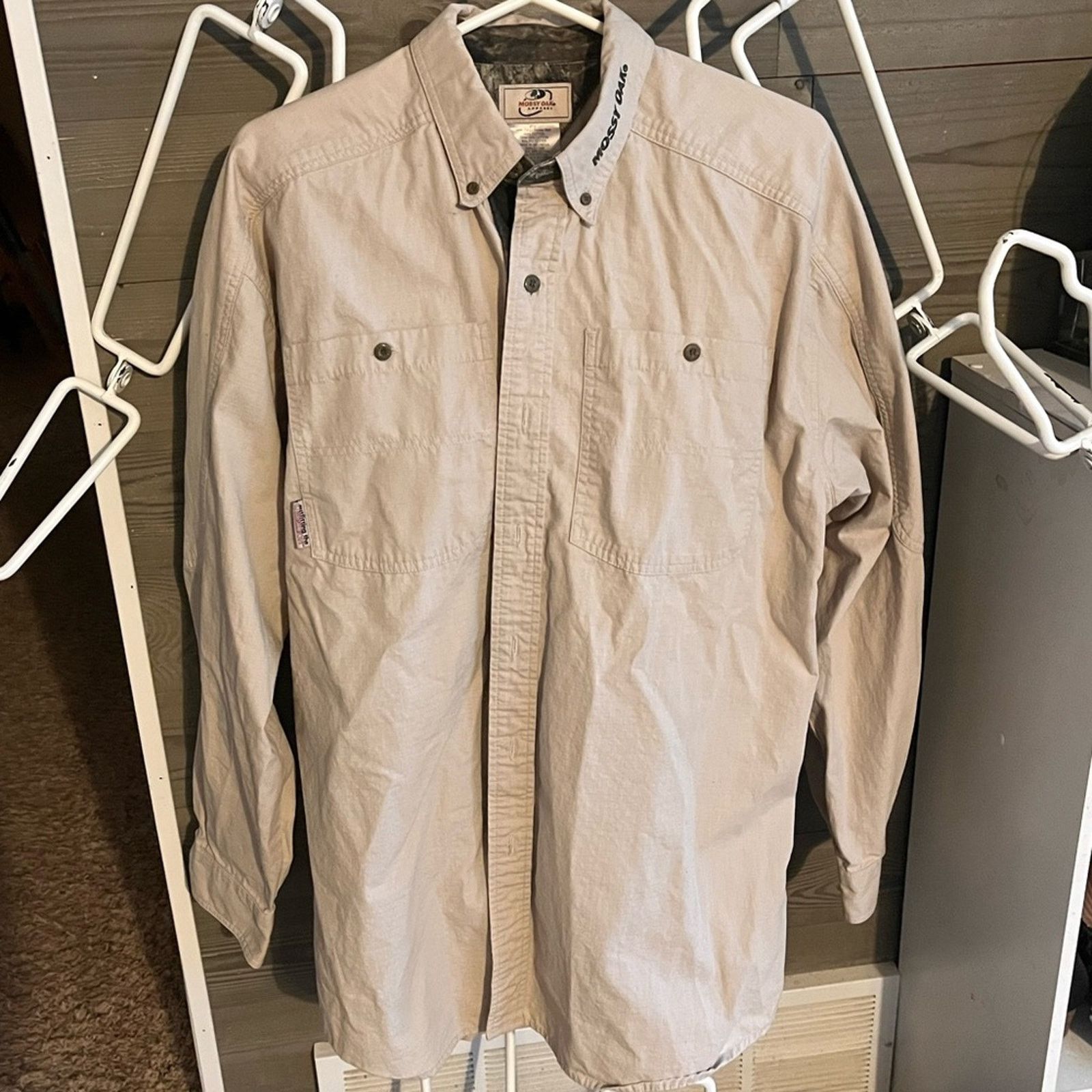 Mossy Oaks Mossy Oak Open Range Ripstop shirt khaki Camo Button Down XL Size US XL / EU 56 / 4 - 1 Thumbnail