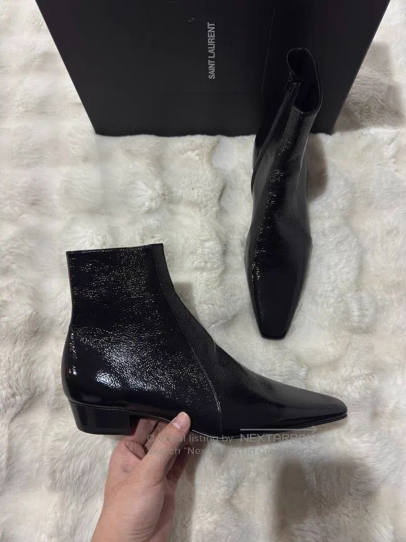 Saint Laurent Paris Saint Laurent Paris Boots Size US 8 / EU 41 - 4 Thumbnail