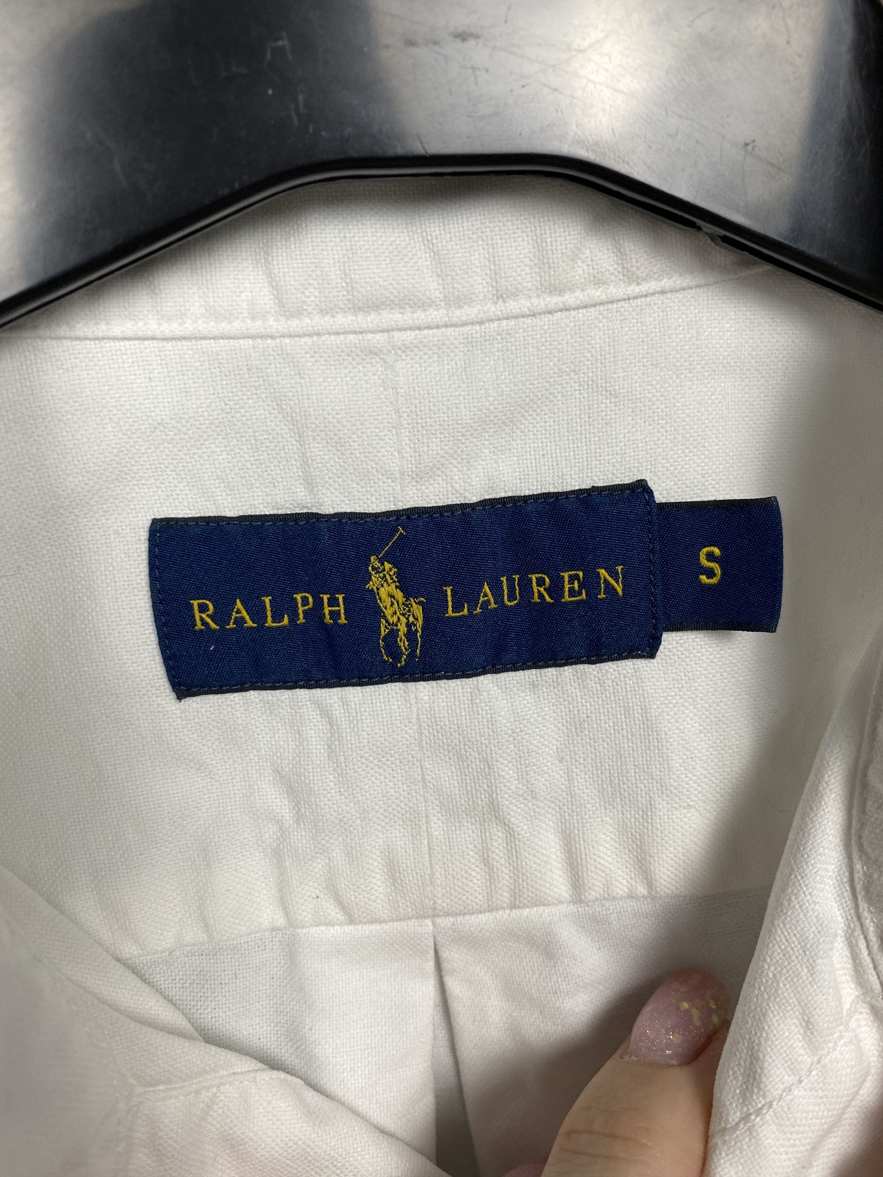 Polo Ralph Lauren Polo Ralph Lauren Vintage Mens White Short Sleeve Shirt Size US S / EU 44-46 / 1 - 4 Thumbnail