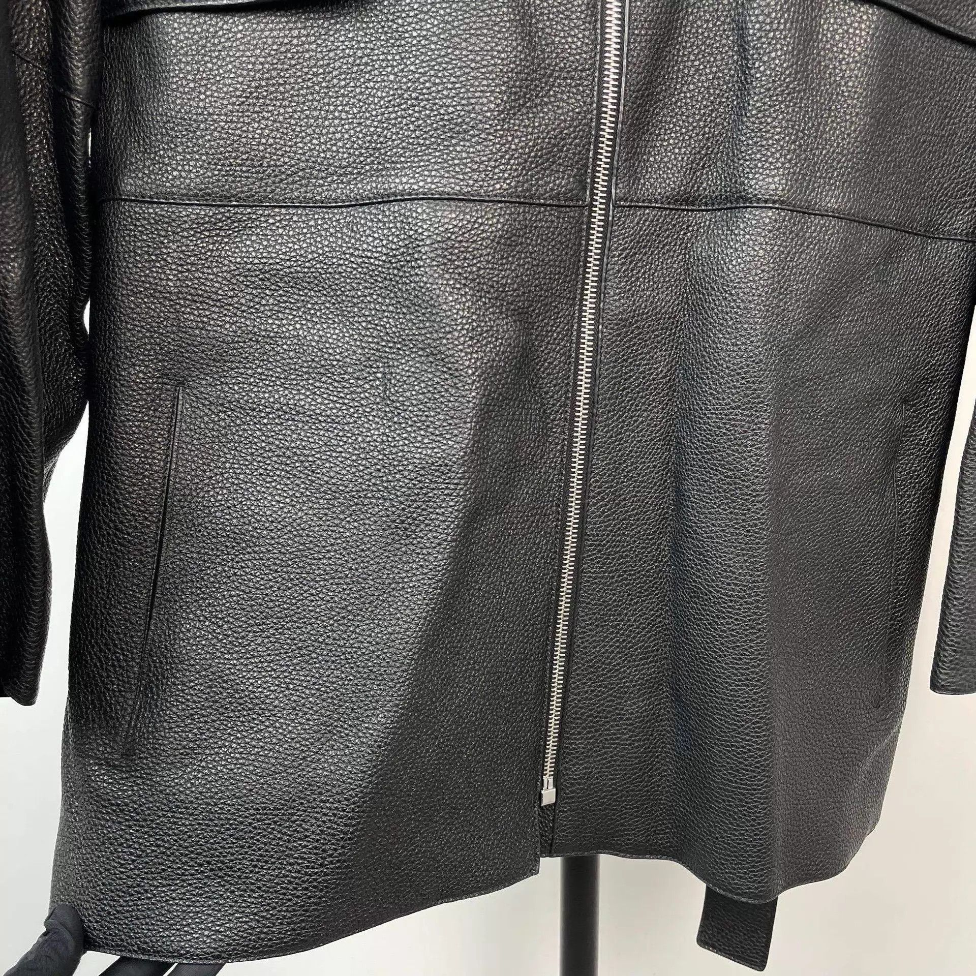 Hermes Hermes Deerskin Jacket 36 Black Size XS / US 0-2 / IT 36-38 - 9 Thumbnail