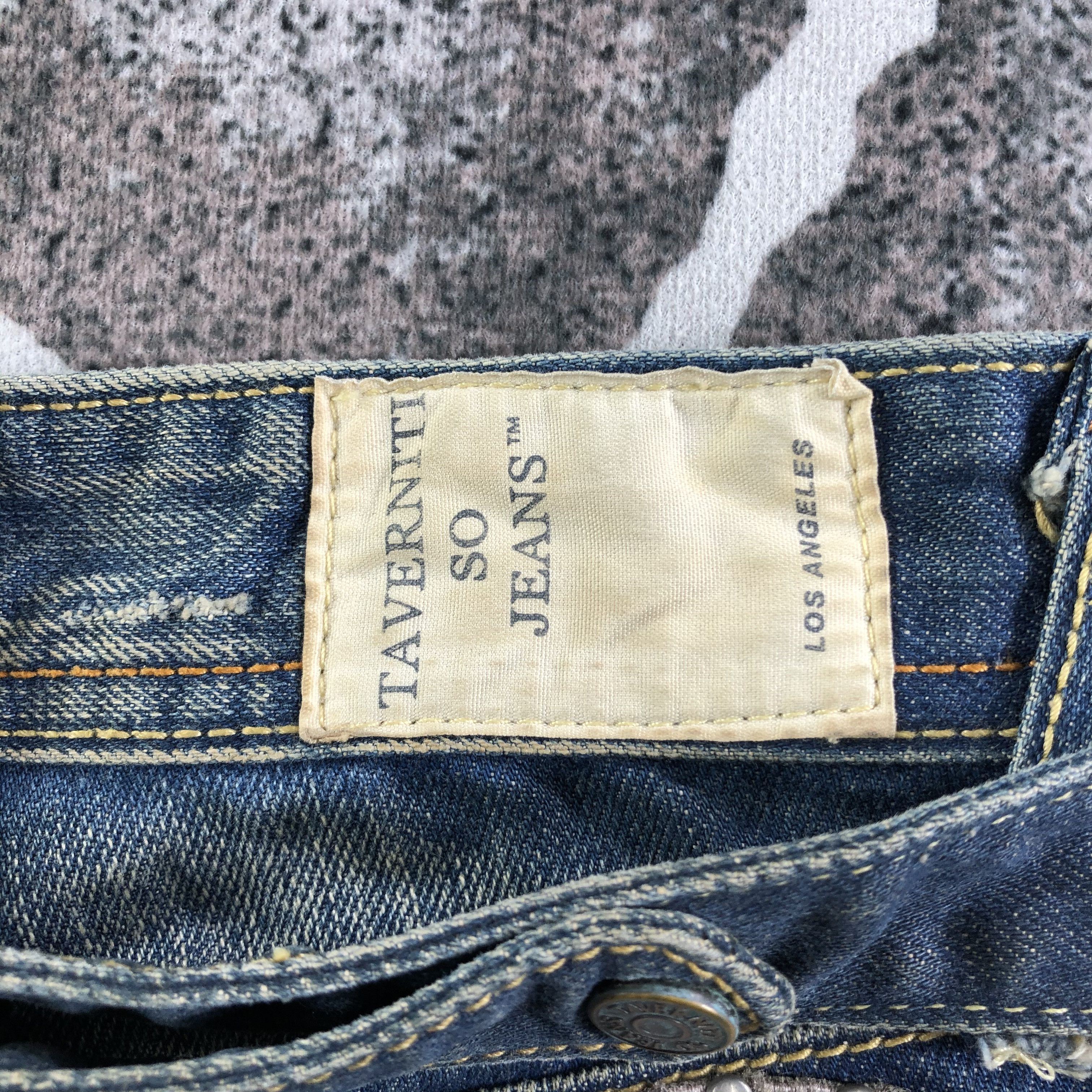 Jimmy Taverniti Jimmy Taverniti Jeans Distressed Denim KJ2453 Size US 30 / EU 46 - 5 Thumbnail