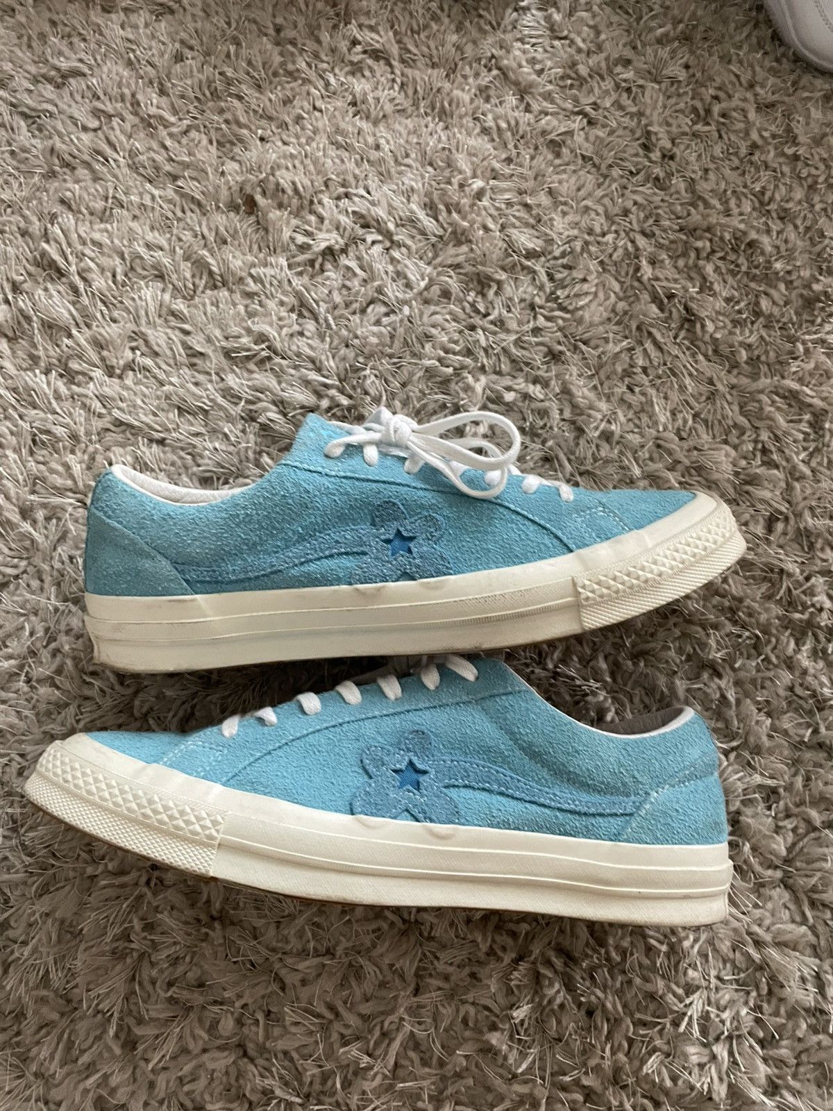 Converse Golf Le Fleur x Converse One Star Ox Bachelor Blue Size US 11.5 / EU 44-45 - 2 Thumbnail
