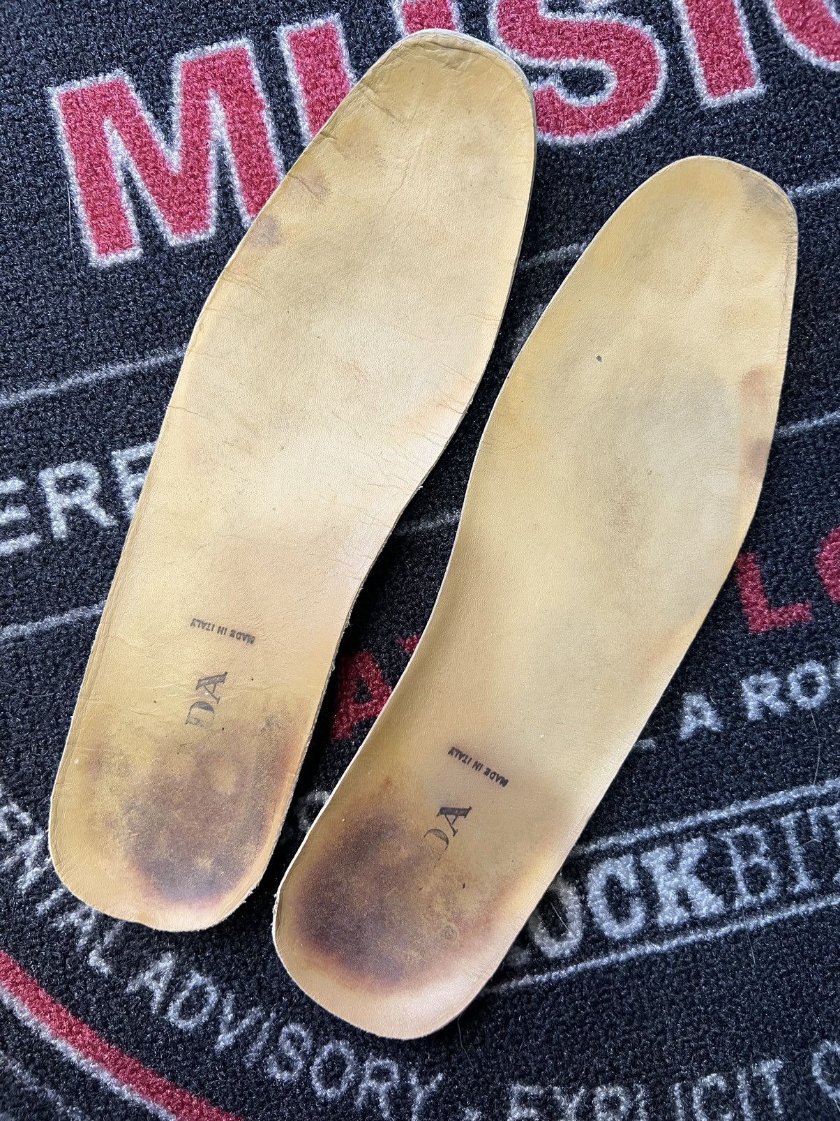 Prada × Vintage Vintage PRADA Logo Moccasin Loafers y2k Size US 8 / IT 38 - 12 Thumbnail