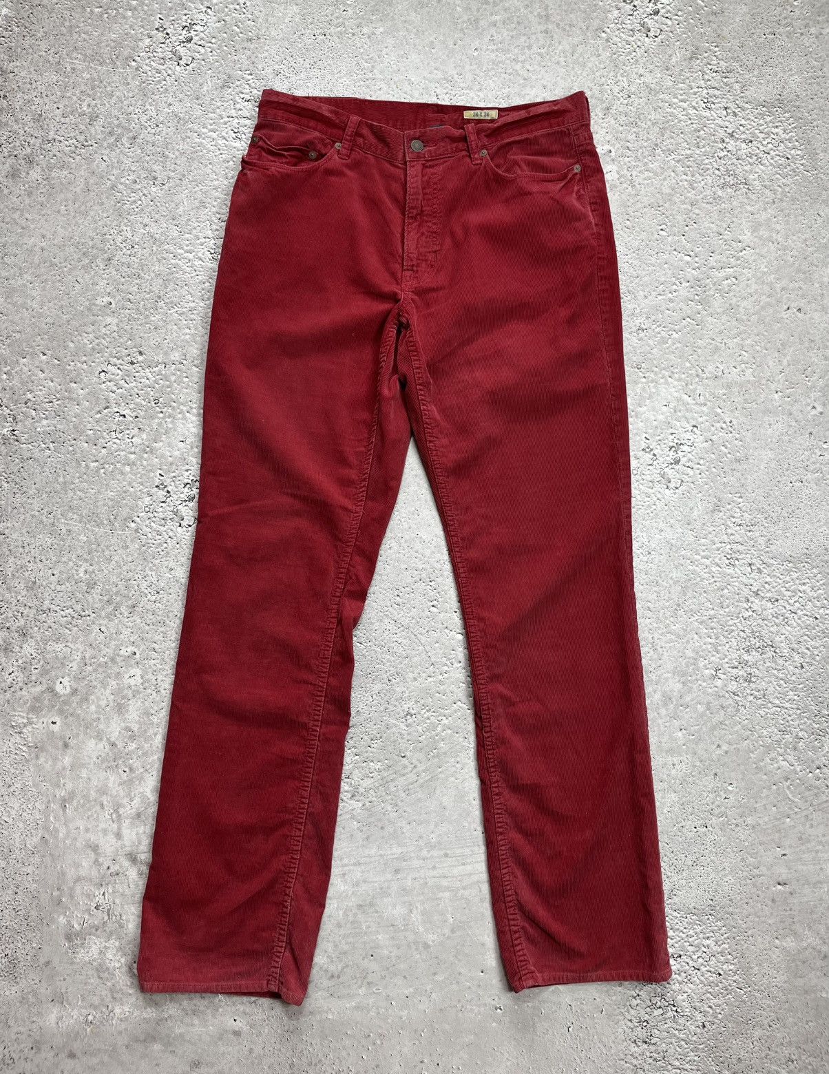 Polo Ralph Lauren Vintage Polo Ralph Lauren Red Corduroy Pants 34x34 Size US 34 / EU 50 - 9 Thumbnail
