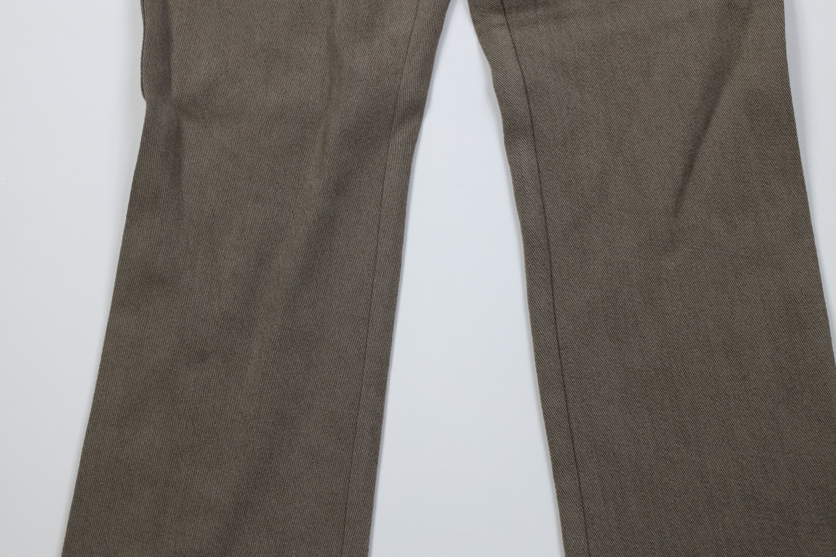 Gustin Gustin Whipcord Button Fly Straight Leg Chino Pants Beige Size US 33 - 3 Thumbnail