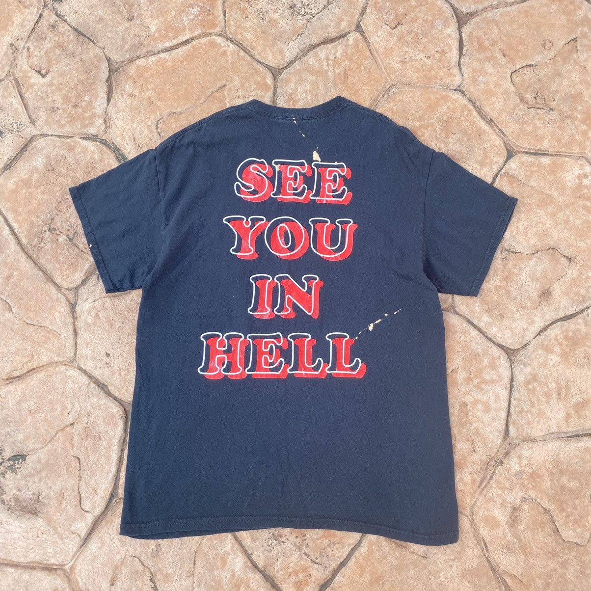 Other Faded See You In Hell Streetwear ERD GRUNGE Tee Size US L / EU 52-54 / 3 - 1 Thumbnail