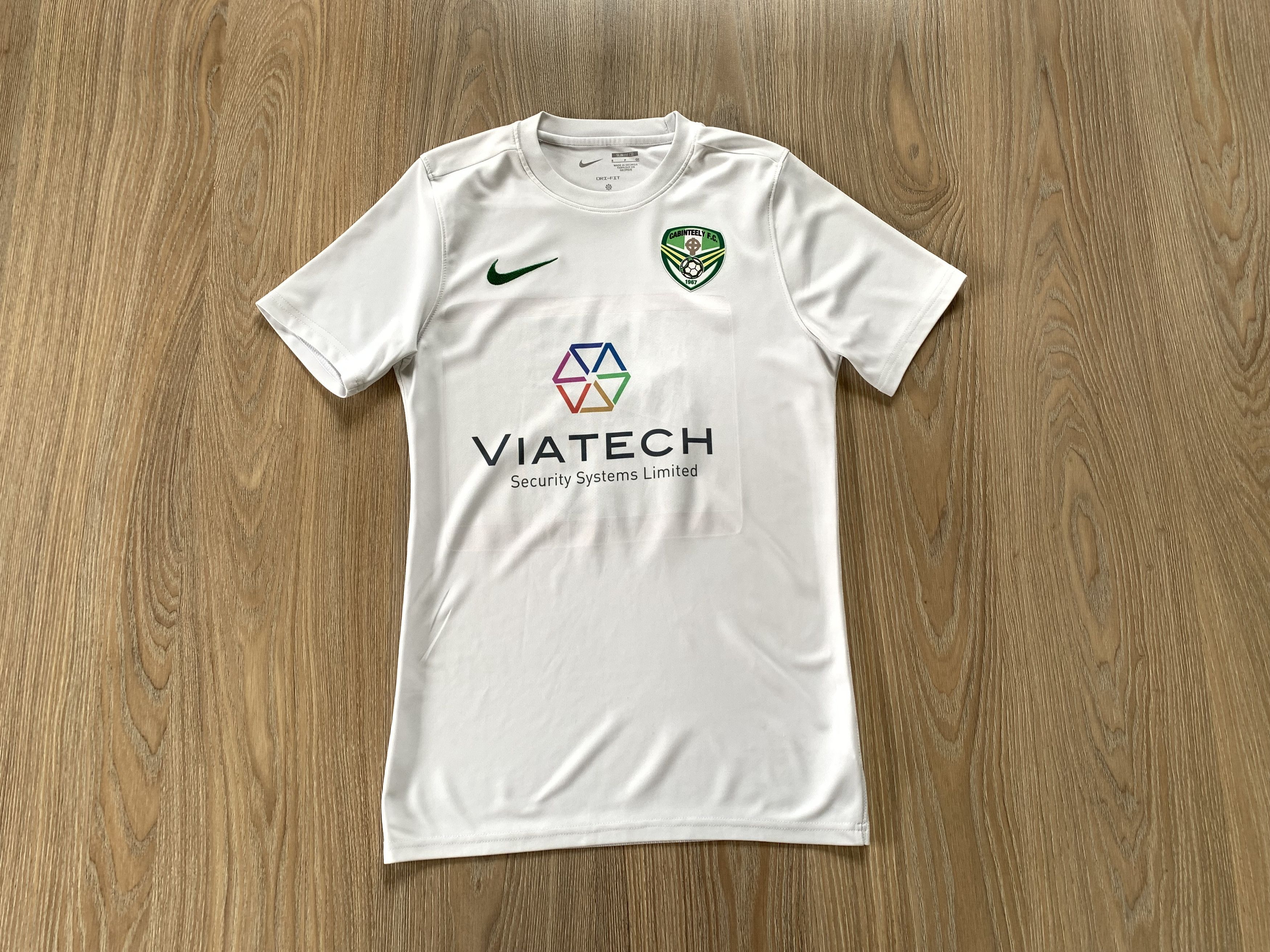 Nike Nike Dri Fit Cabinteely FC Training White T Shirt Size US S / EU 44-46 / 1 - 2 Thumbnail