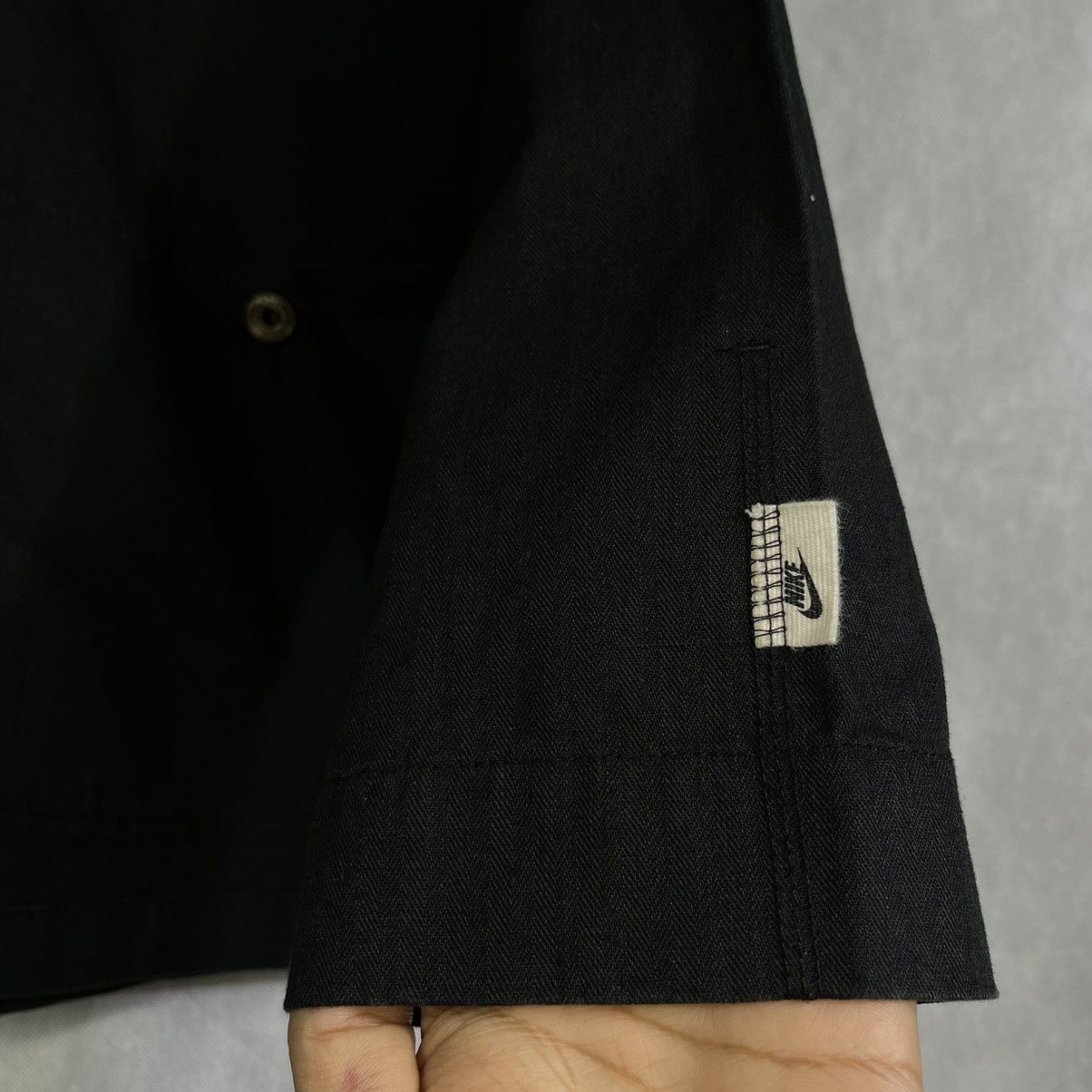 Vintage Rare! Vintage Nike Est. 1972 Herringbone Chore Jacket Size US L / EU 52-54 / 3 - 7 Thumbnail