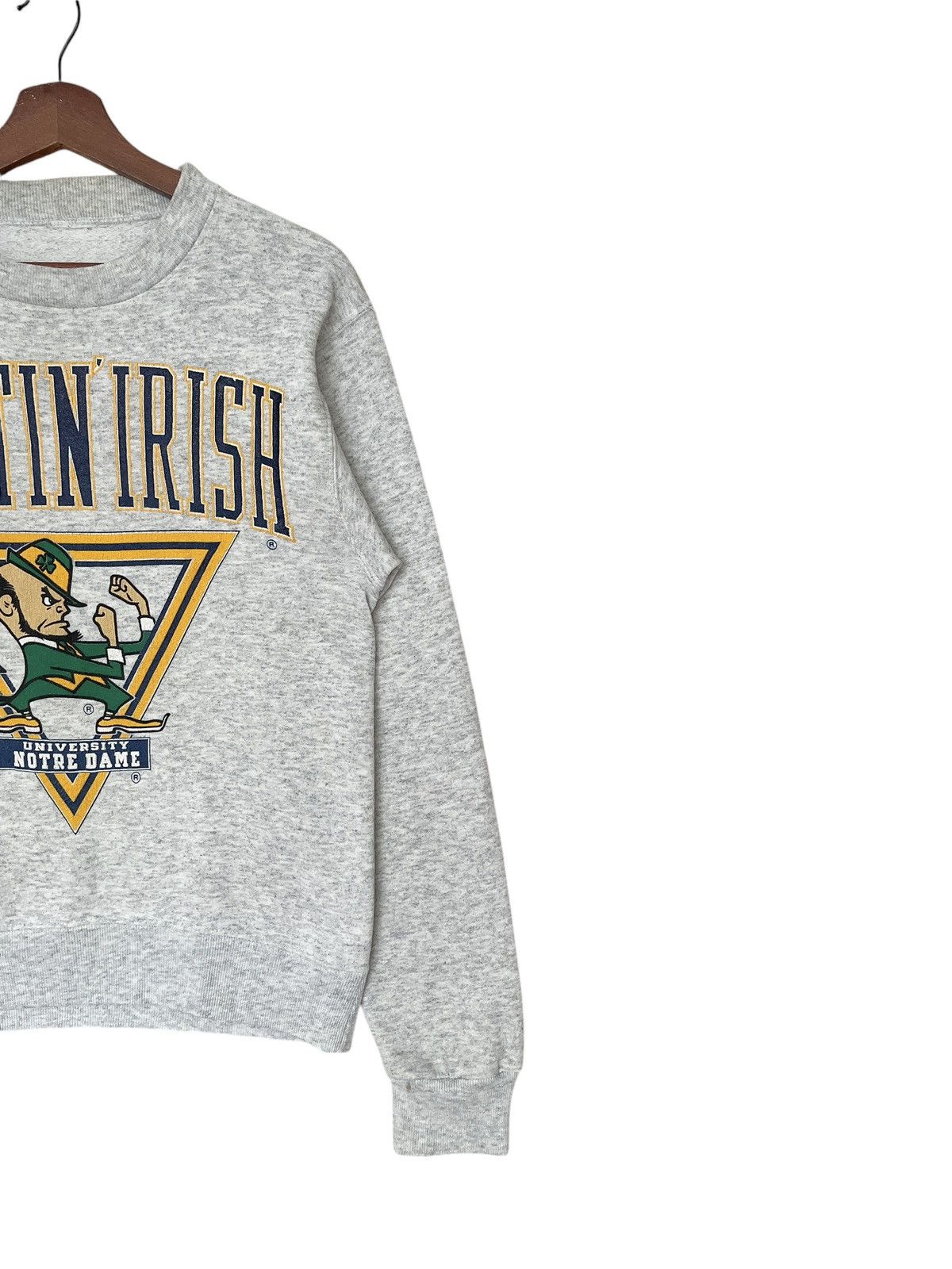 Vintage Vintage University Fightin Irish Sweatshirt 1990s Size US M / EU 48-50 / 2 - 6 Thumbnail