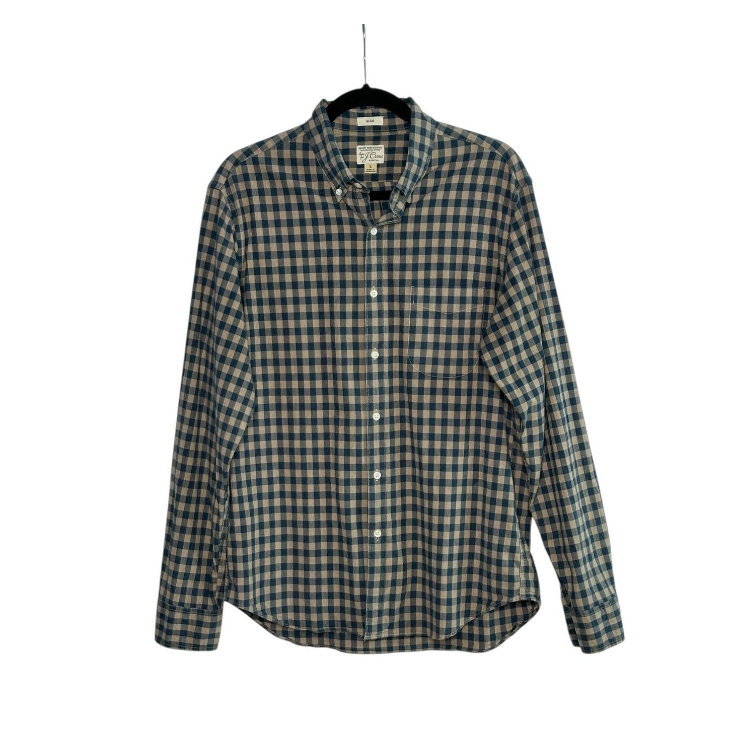 J.Crew J.Crew check print long sleeves casual shirt size Large Size US L / EU 52-54 / 3 - 1 Thumbnail
