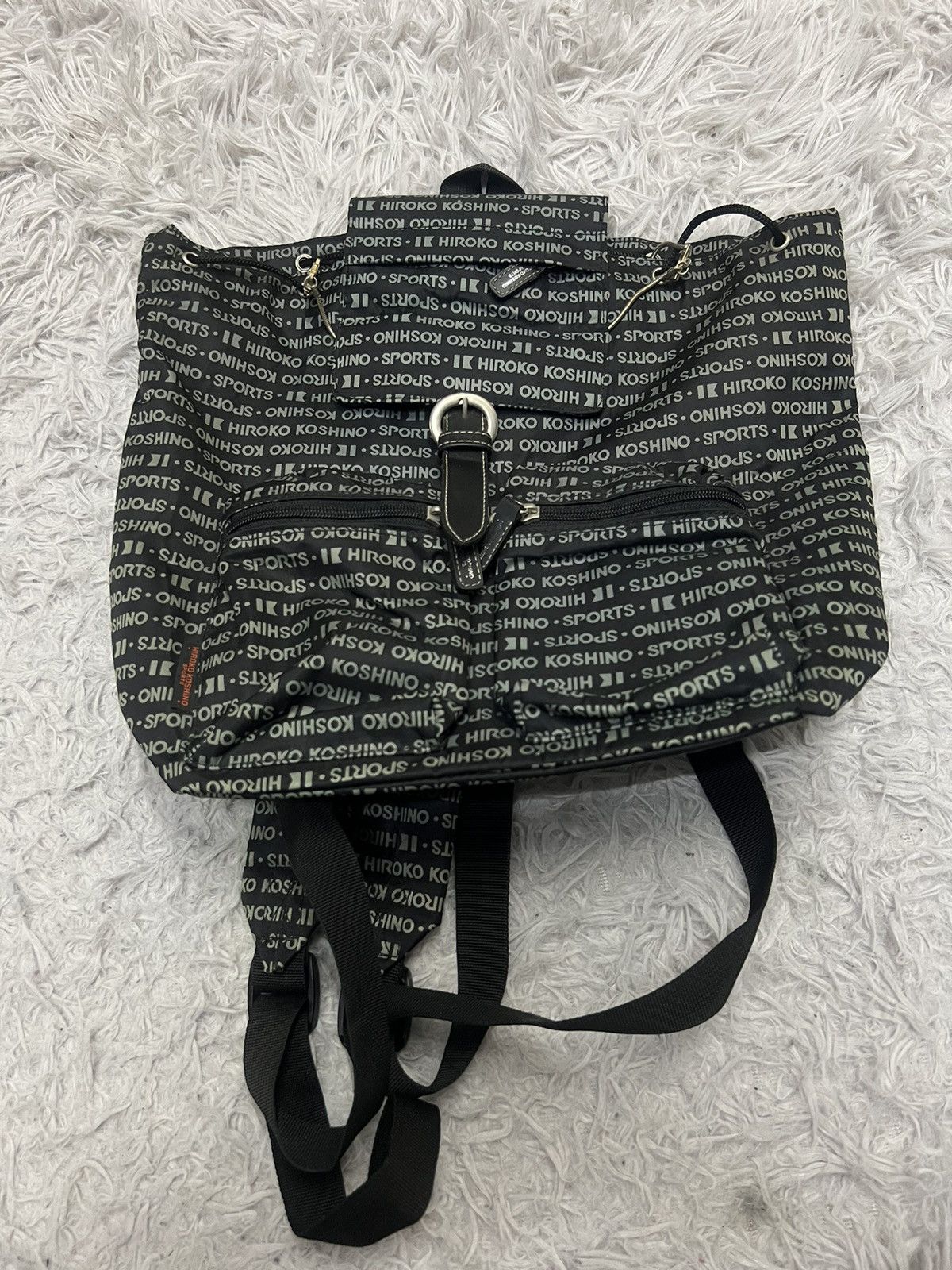 Hiroko Koshino Homme Hiroko Koshino Sports Bacpak Multipocket Size ONE SIZE - 7 Thumbnail