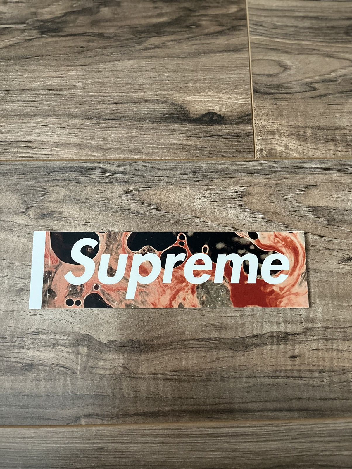 Supreme Supreme Andres Serrano Blood & Semen Box Logo Sticker Size ONE SIZE - 1 Thumbnail