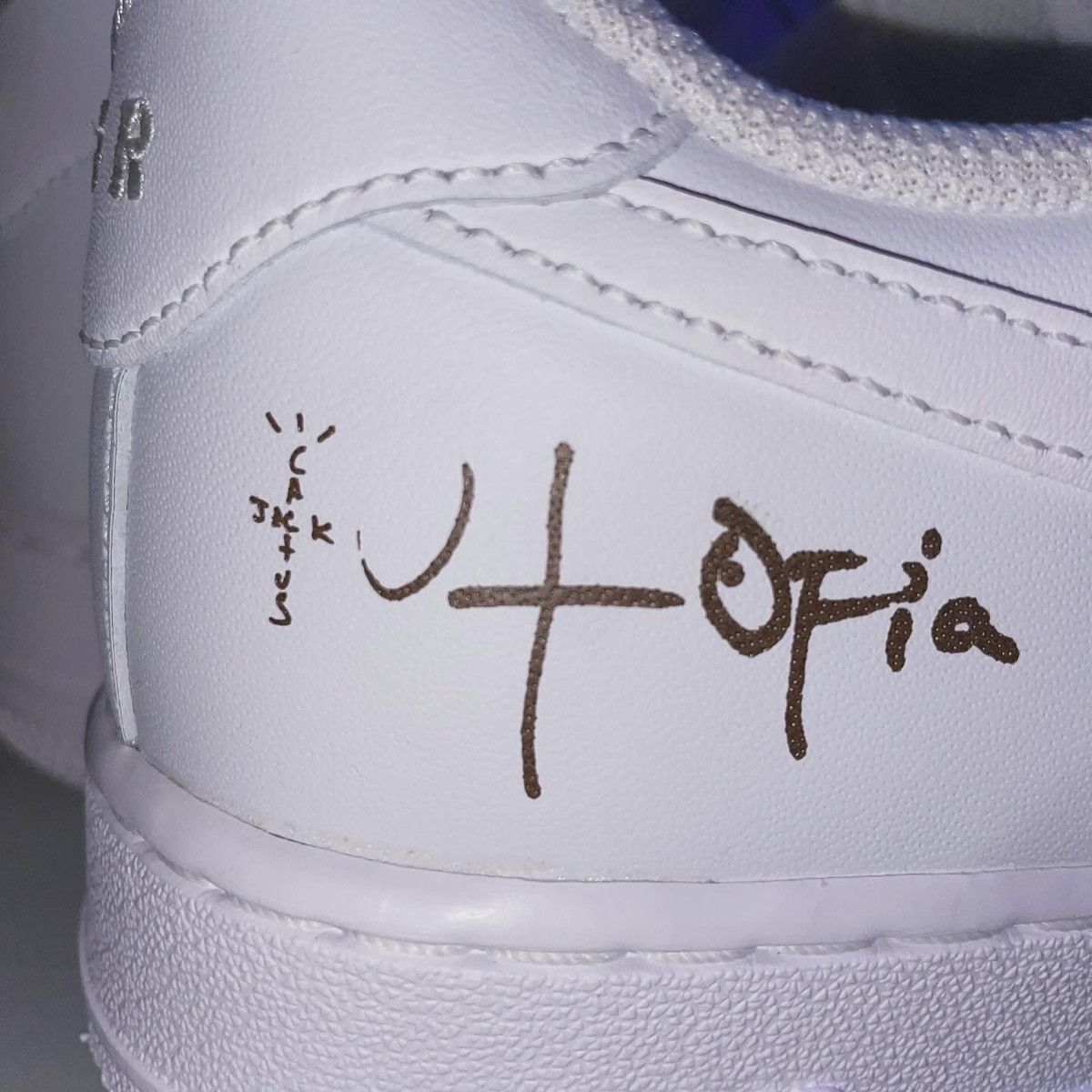 Nike × Travis Scott Travis Scott Utopia AF1 9M Size US 9 / EU 42 - 5 Thumbnail