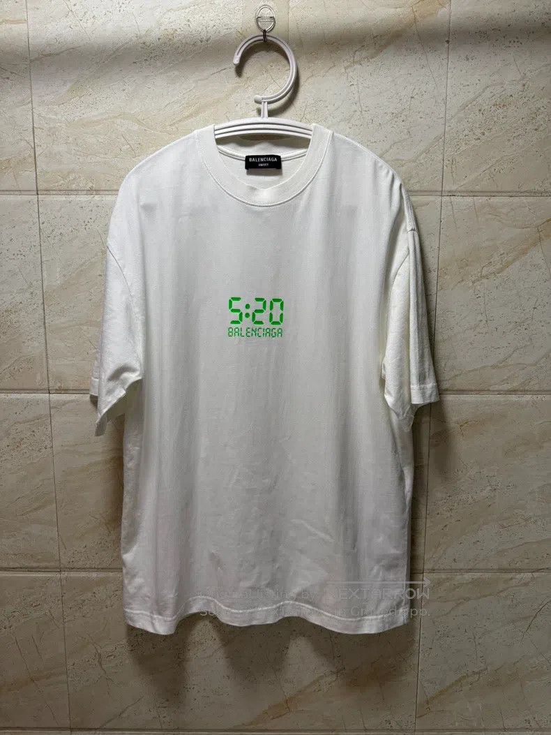 Balenciaga 520 Round Neck Loose Short Sleeve