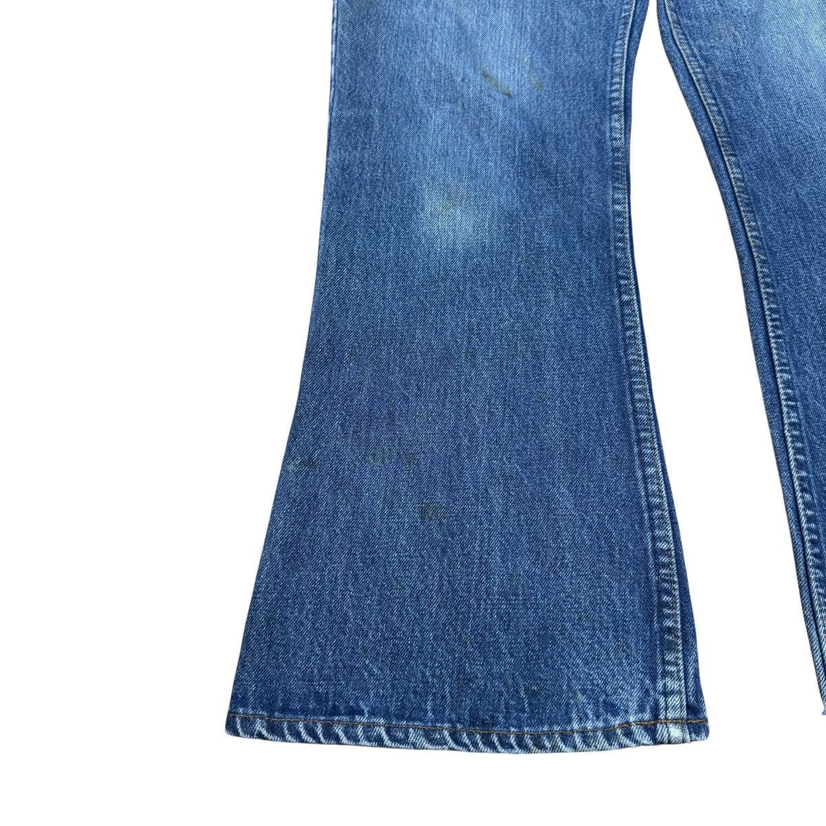 Levi's Vintage 80s Levis 646 Bell Bottom Jeans #8 Orangetab Size US 33 - 7 Thumbnail