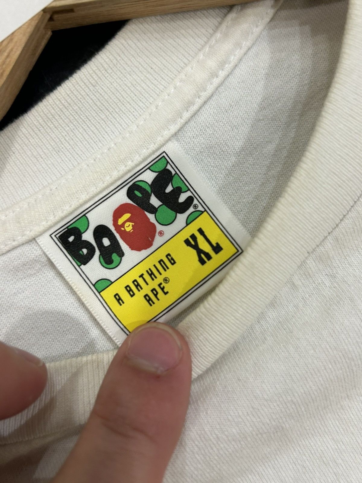 Bape Bape Side Shark Tee - White Size US XL / EU 56 / 4 - 3 Thumbnail