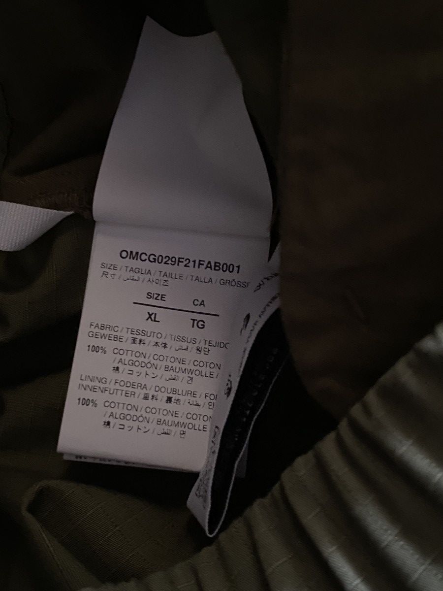 Off-White OFF-WHITE Cargo Ripstop Jogger Size US 34 / EU 50 - 7 Thumbnail