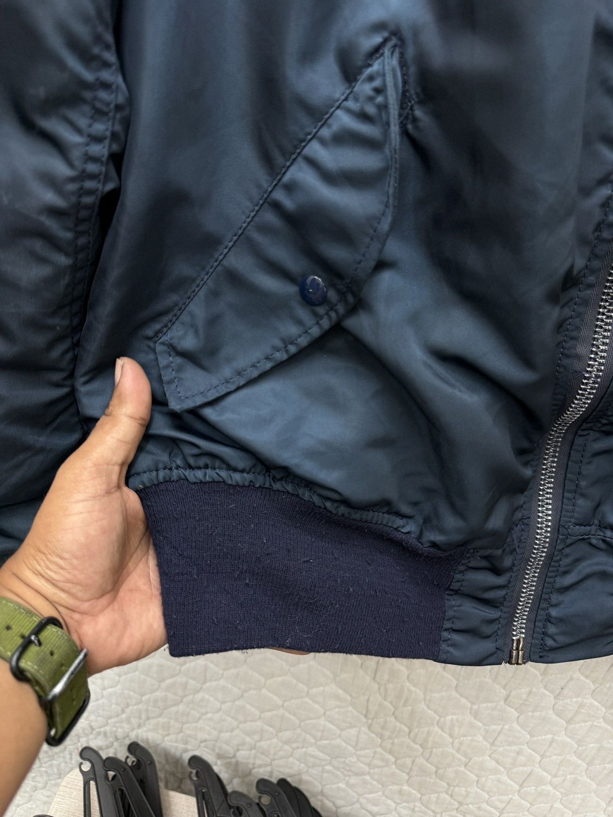 Alpha Industries 💥💥🔥STEALS VTH ALPHA INDUSTRIES MA1 BOMBER JACKET Size US XL / EU 56 / 4 - 13 Thumbnail
